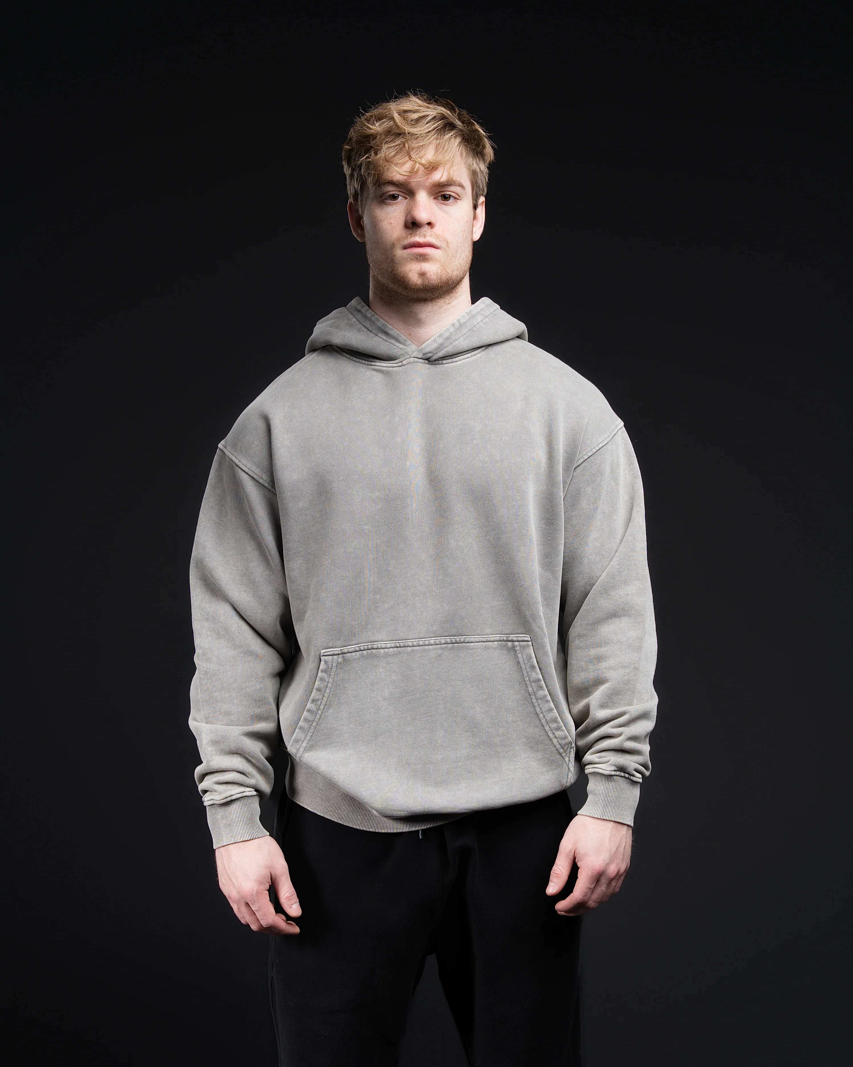 Blank Acid Wash Hoodie - 420 GSM 100% Cotton - Image 8