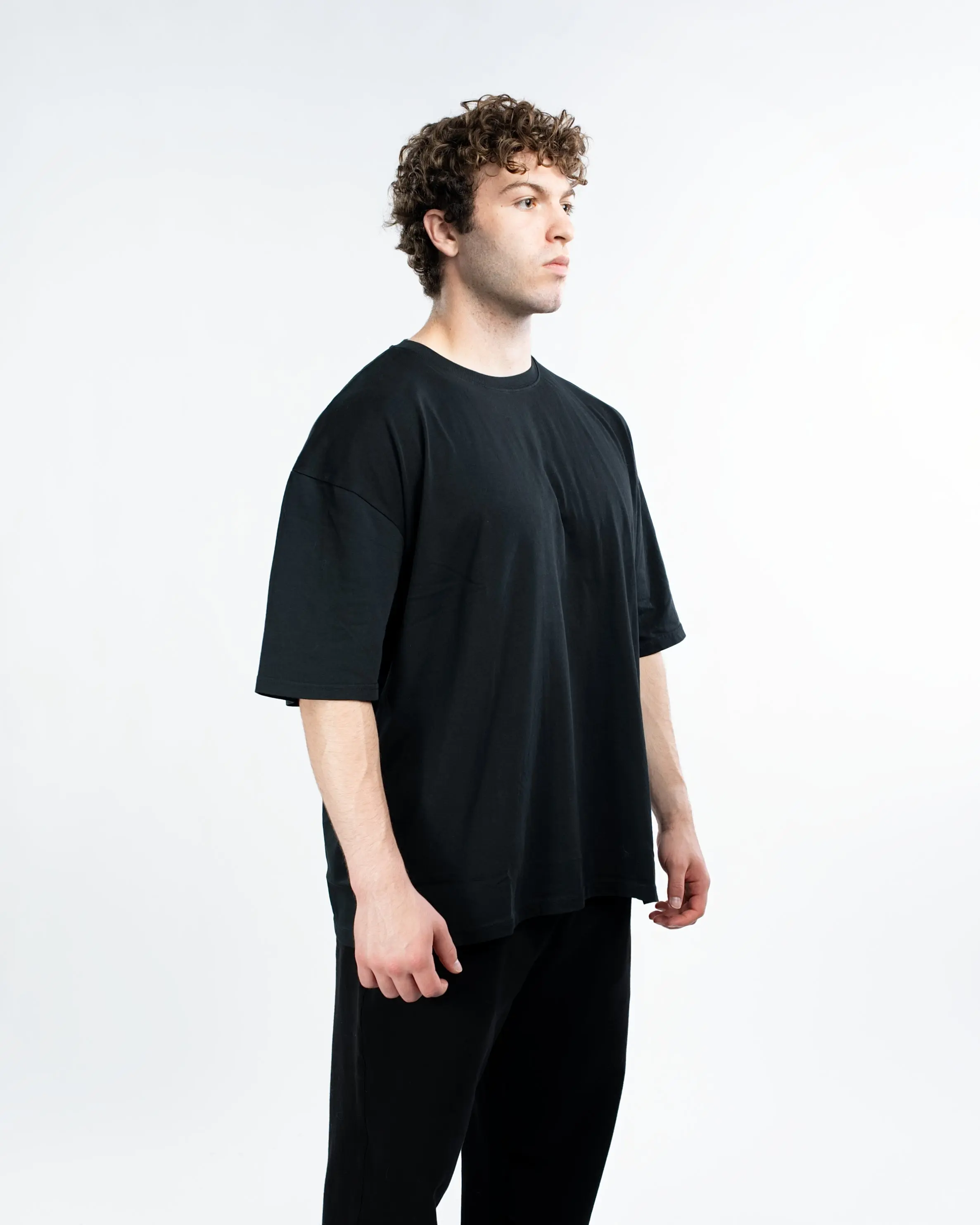 BLANK Acid Washed 100% Cotton Oversized T-shirt - Image 4