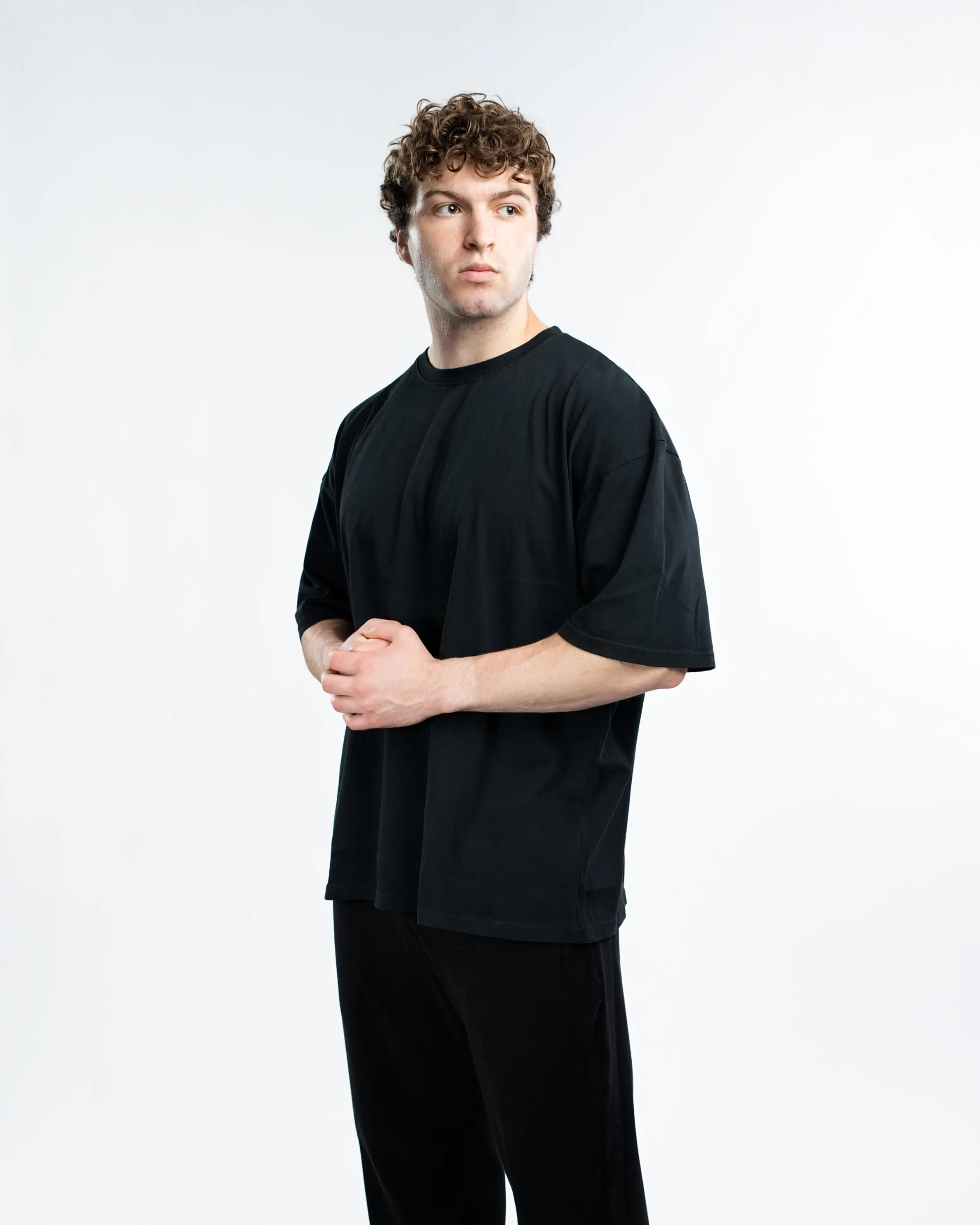 BLANK Acid Washed 100% Cotton Oversized T-shirt - Image 6