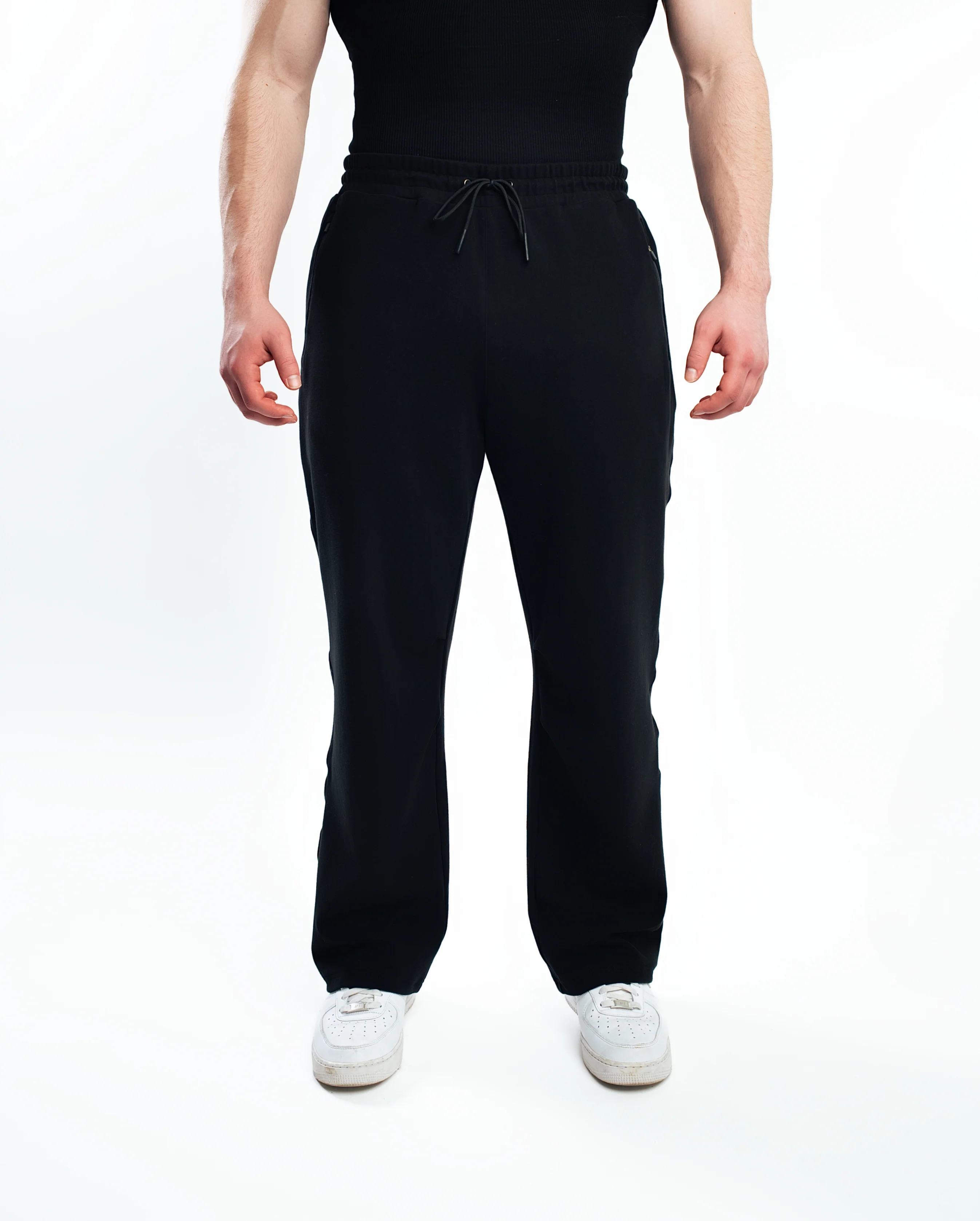 Brushed Cotton Straight Leg Jogger - Image 5