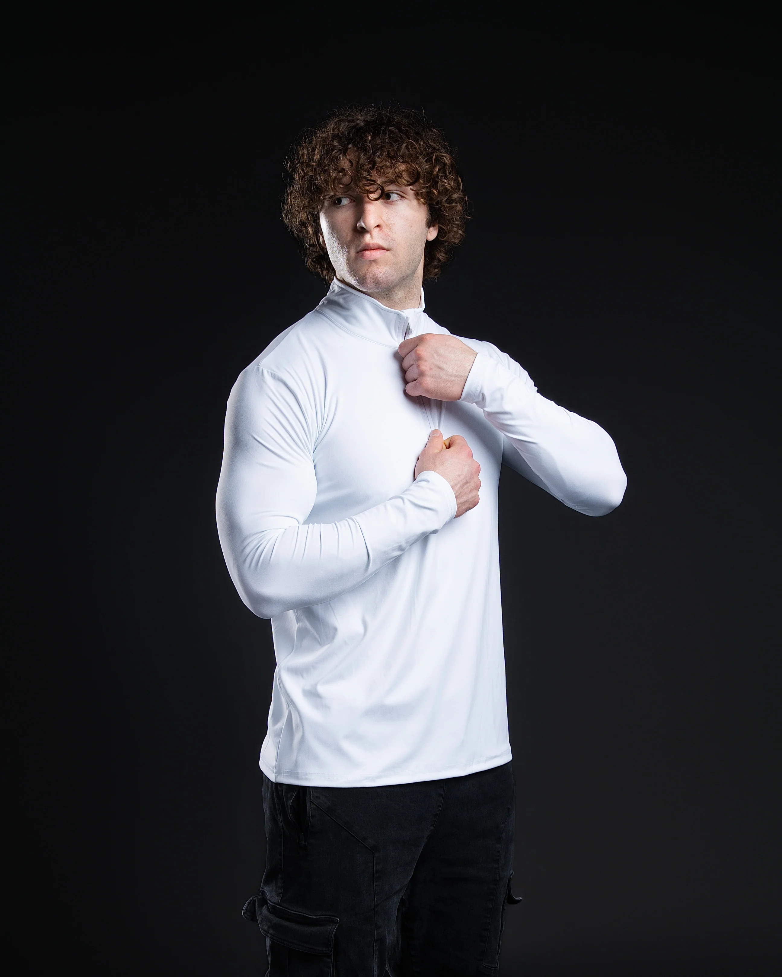 Brushed Nylon Quarter Zip - Image 14