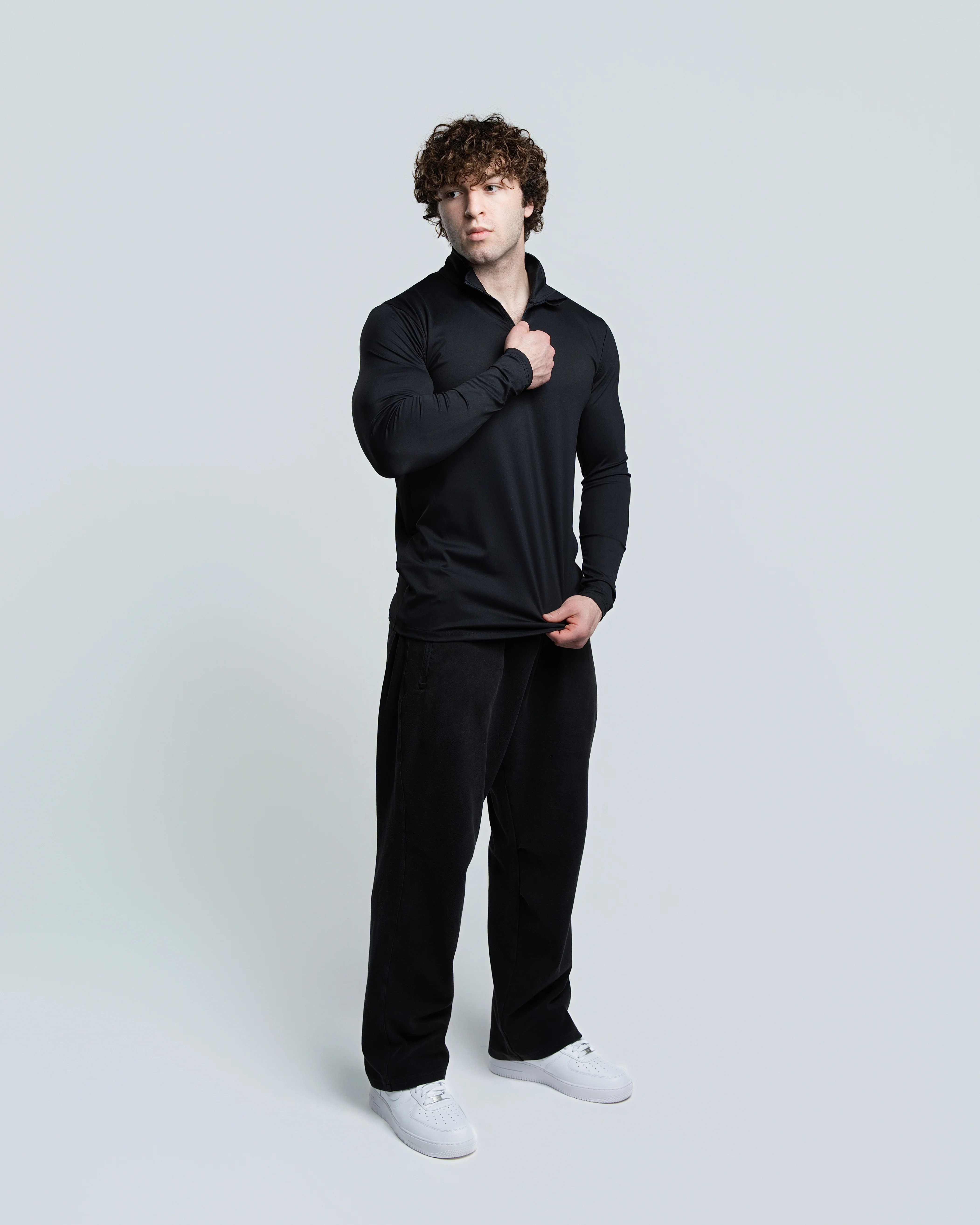 Brushed Nylon Quarter Zip - Image 5