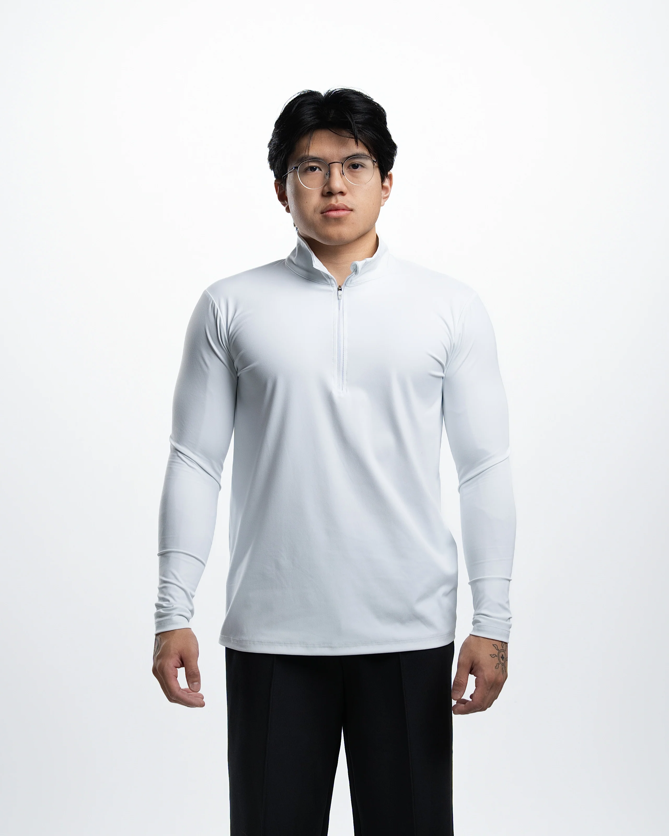 Brushed Nylon Quarter Zip - Image 8