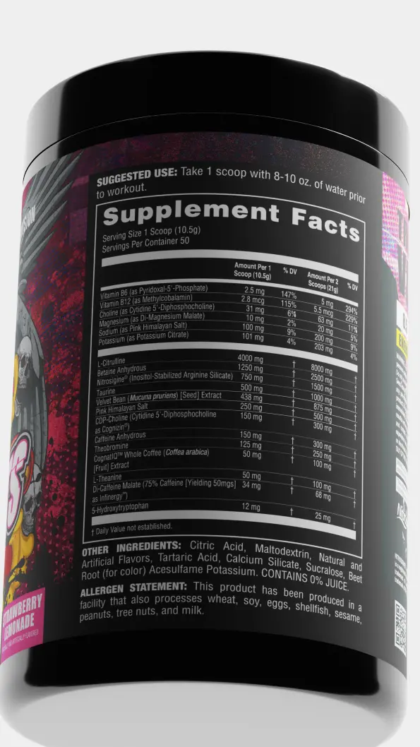Bax Shots Preworkout - Baxter Signature - Image 4