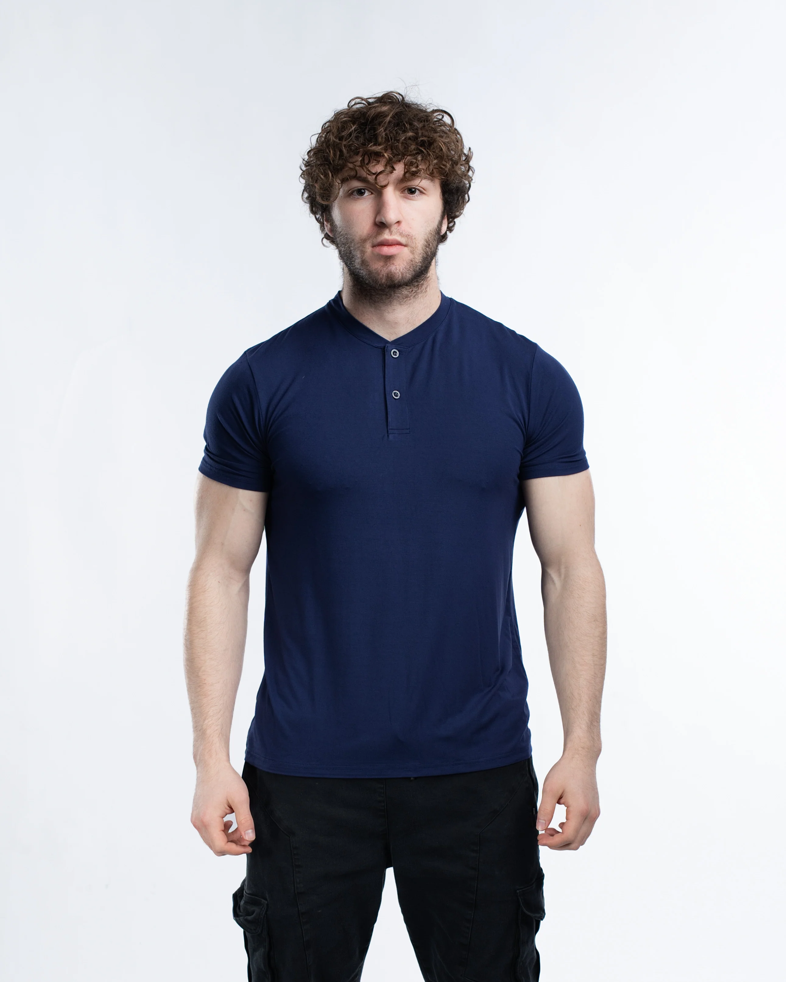 EKKO Blank Henley Short Sleeve - Image 15
