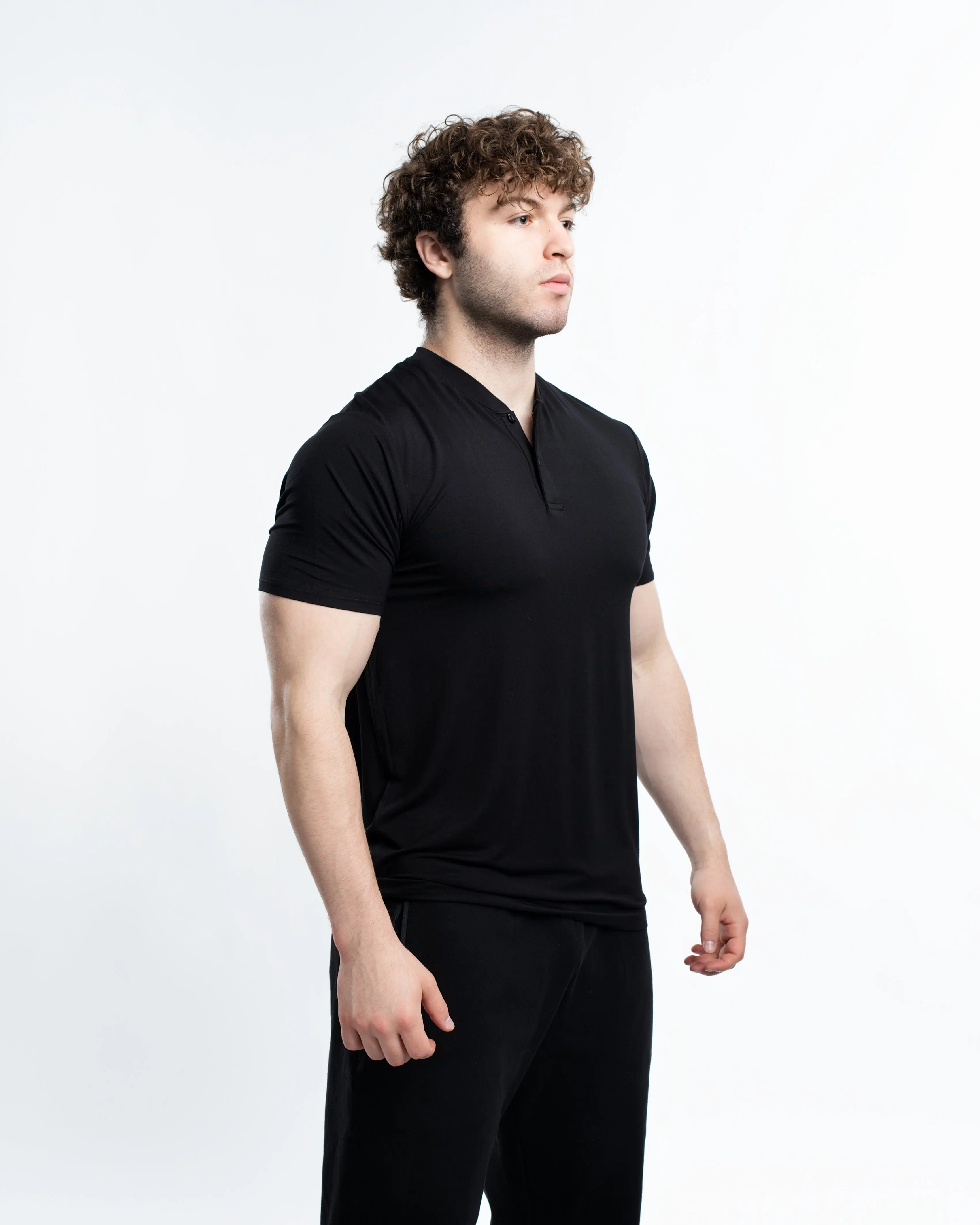 EKKO Blank Henley Short Sleeve - Image 6