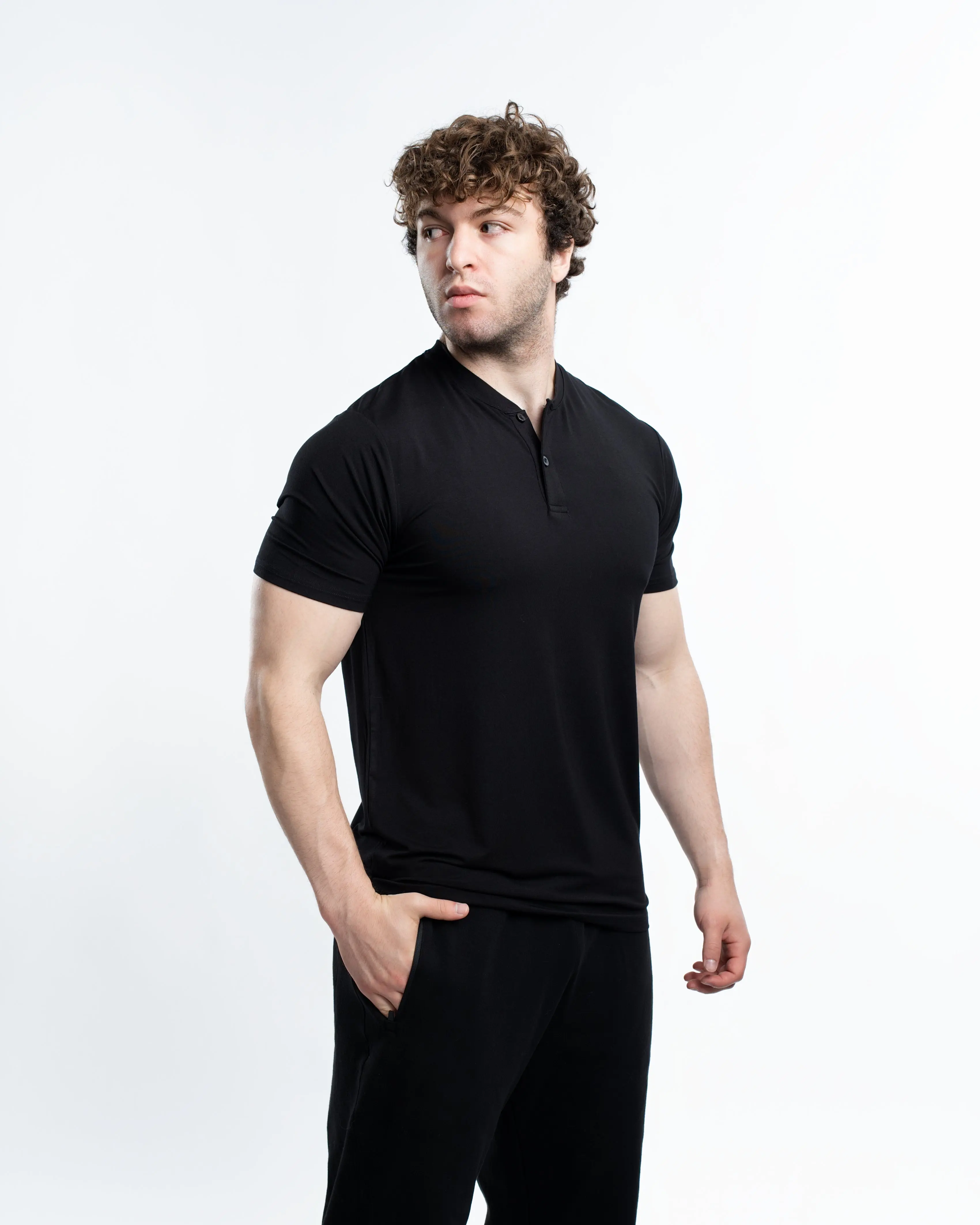 EKKO Blank Henley Short Sleeve - Image 7