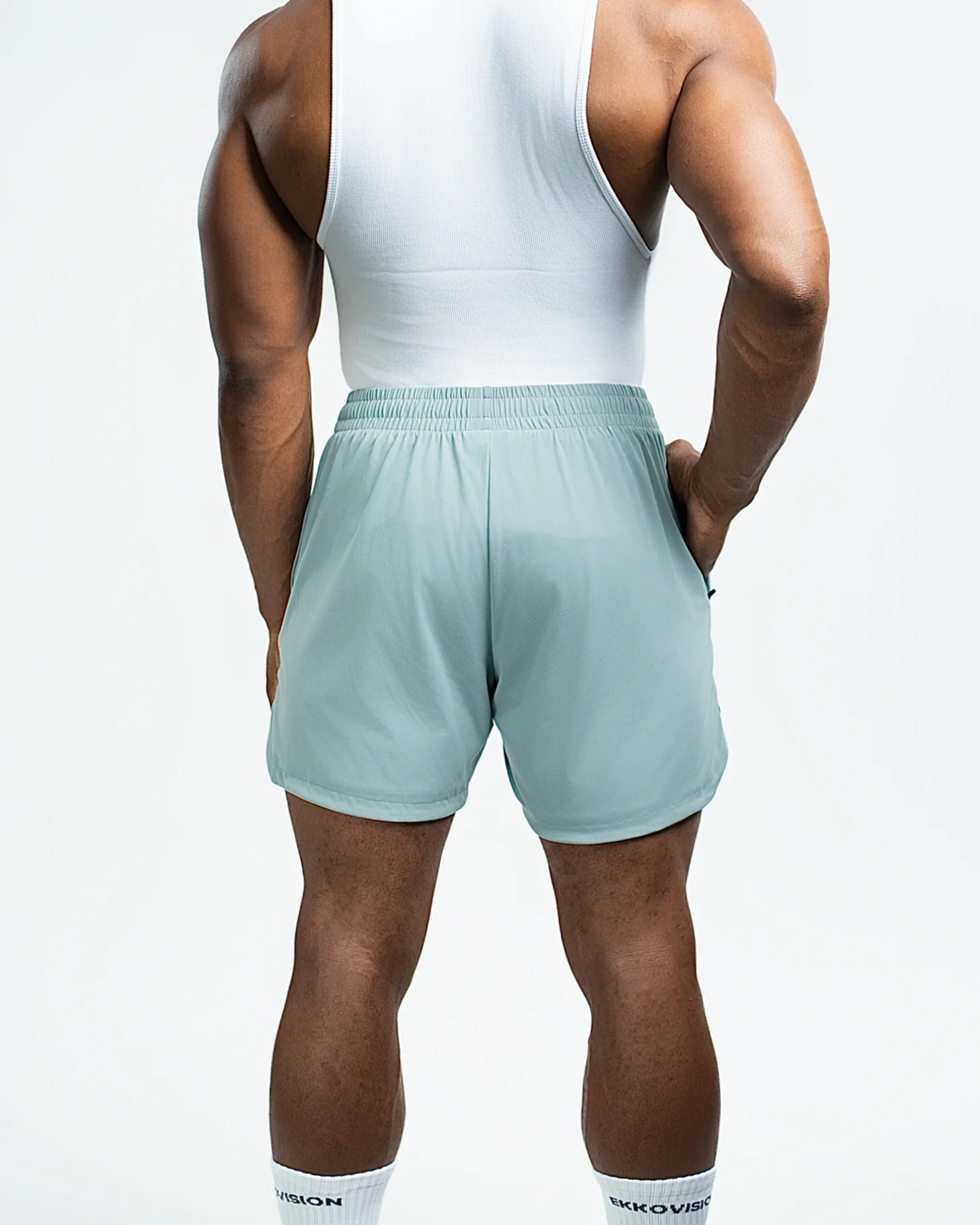 EKKO Blank Brushed Nylon Shorts - Image 4