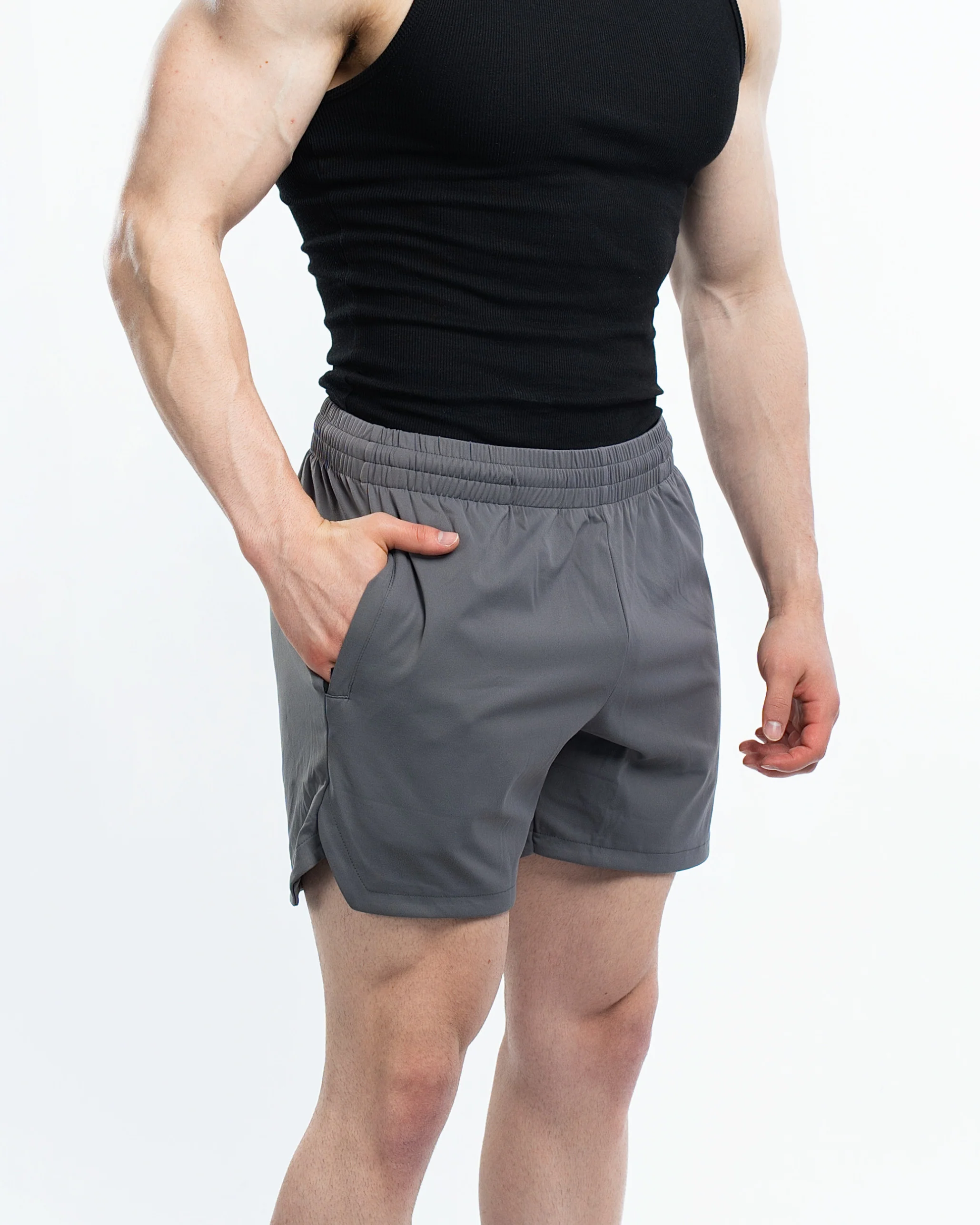 EKKO Blank Brushed Nylon Shorts - Image 7