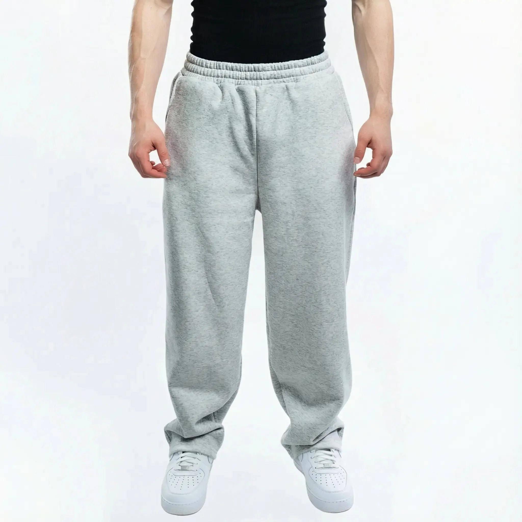 Polar Fleece Blank (Straight Leg) Sweatpants 380 GSM - Image 12
