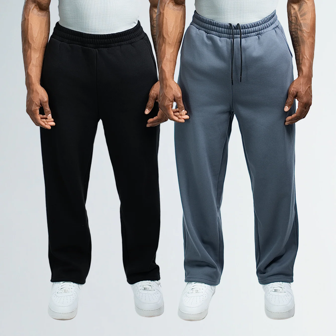 Polar Fleece Blank (Straight Leg) Sweatpants 380 GSM - Image 7