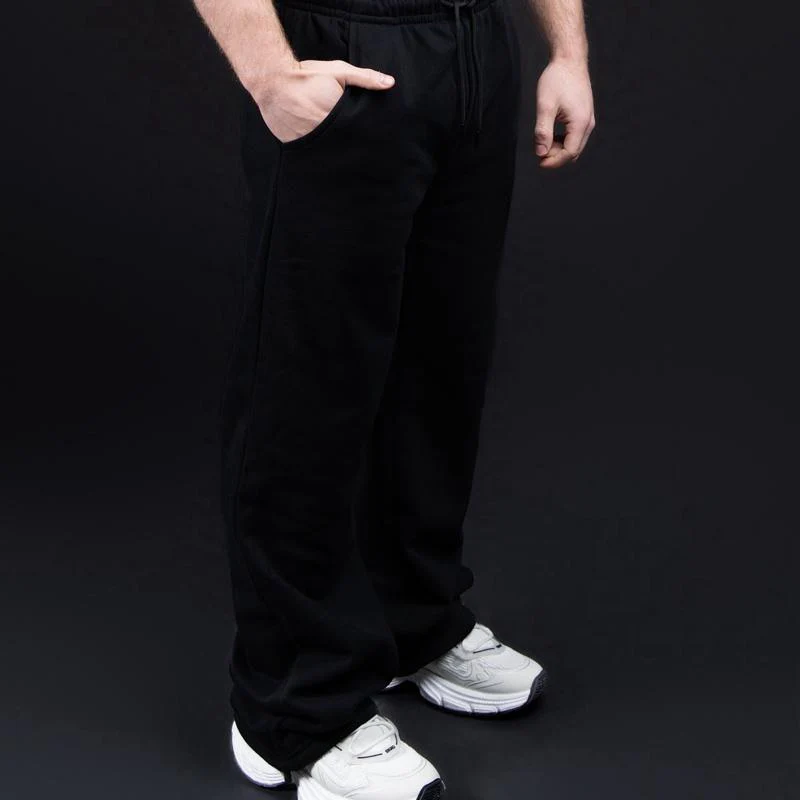 CLEARANCE EKKO Blank Terry Fleece Straight Leg Sweatpants - Image 3