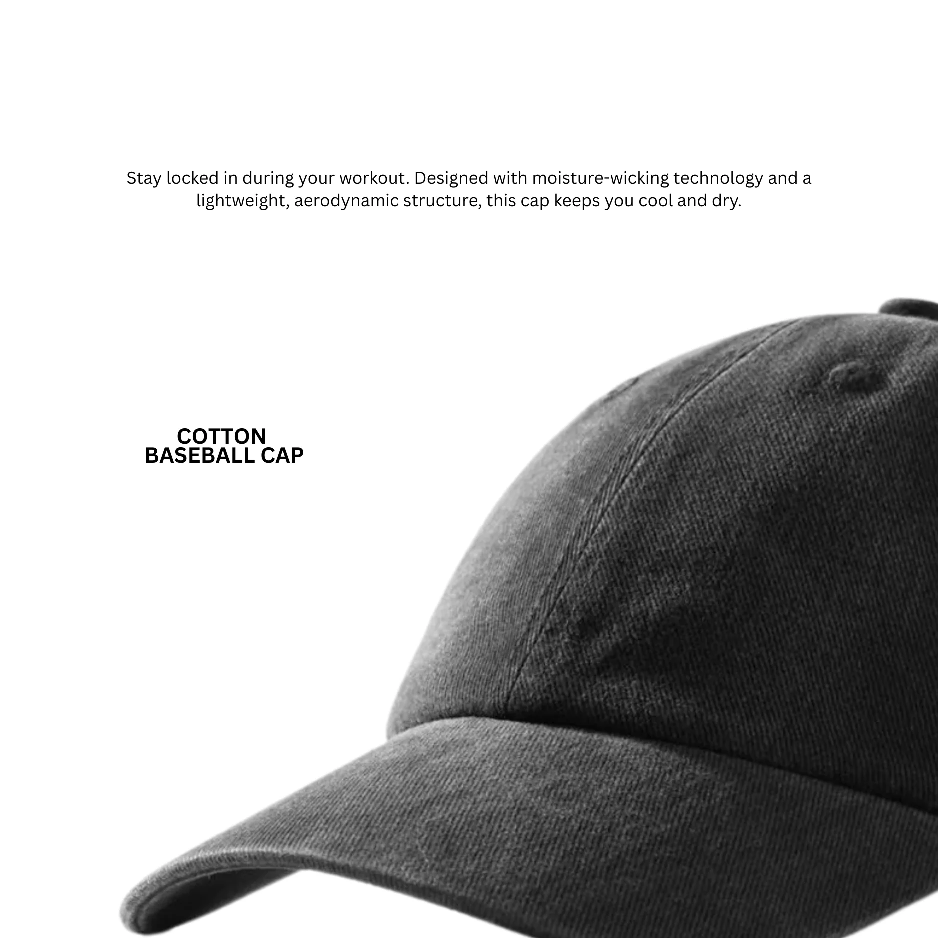 EKKO Cap 100% Cotton Hat - Image 3