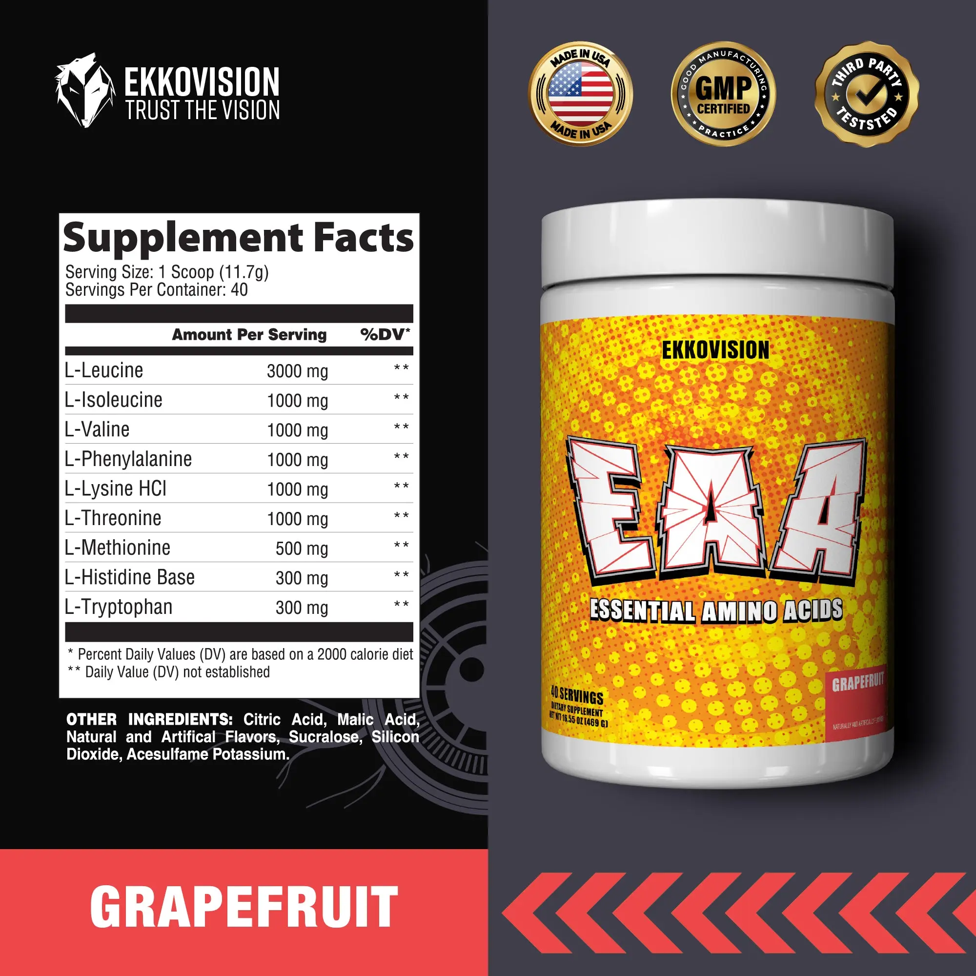 EAA 40 SERVINGS 3rd Party Tested - Image 3