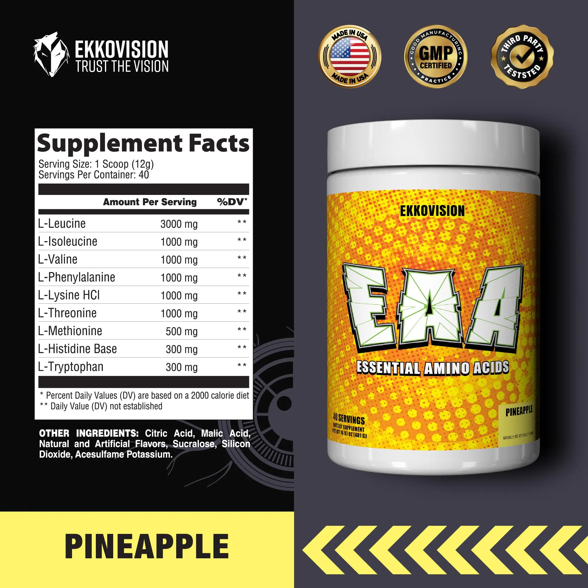 EAA 40 SERVINGS 3rd Party Tested - Image 4