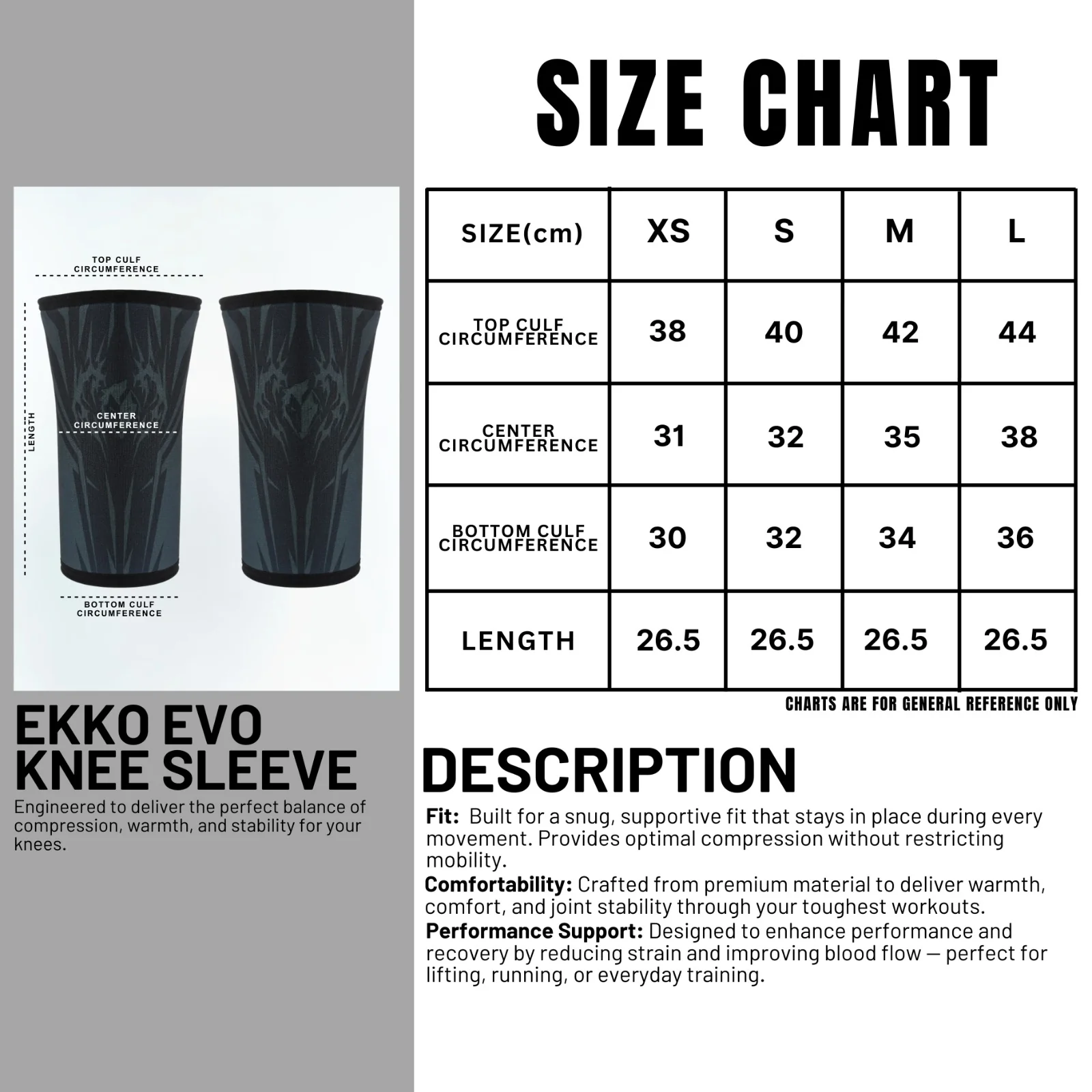 EKKO EVO Knee Sleeve 7mm - Image 5