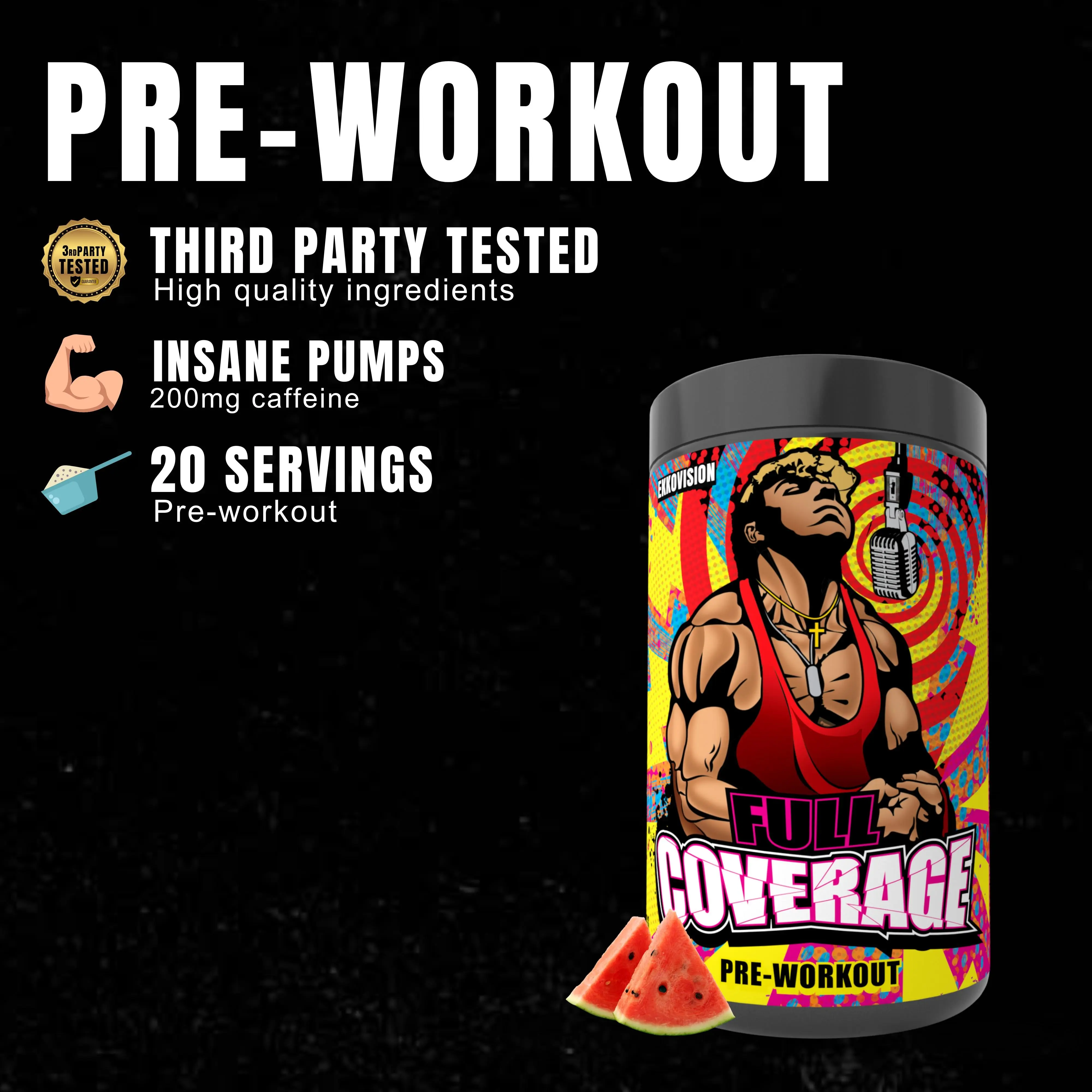 EKKO Full Coverage Preworkout - Charlie Caruso Signature - Image 6