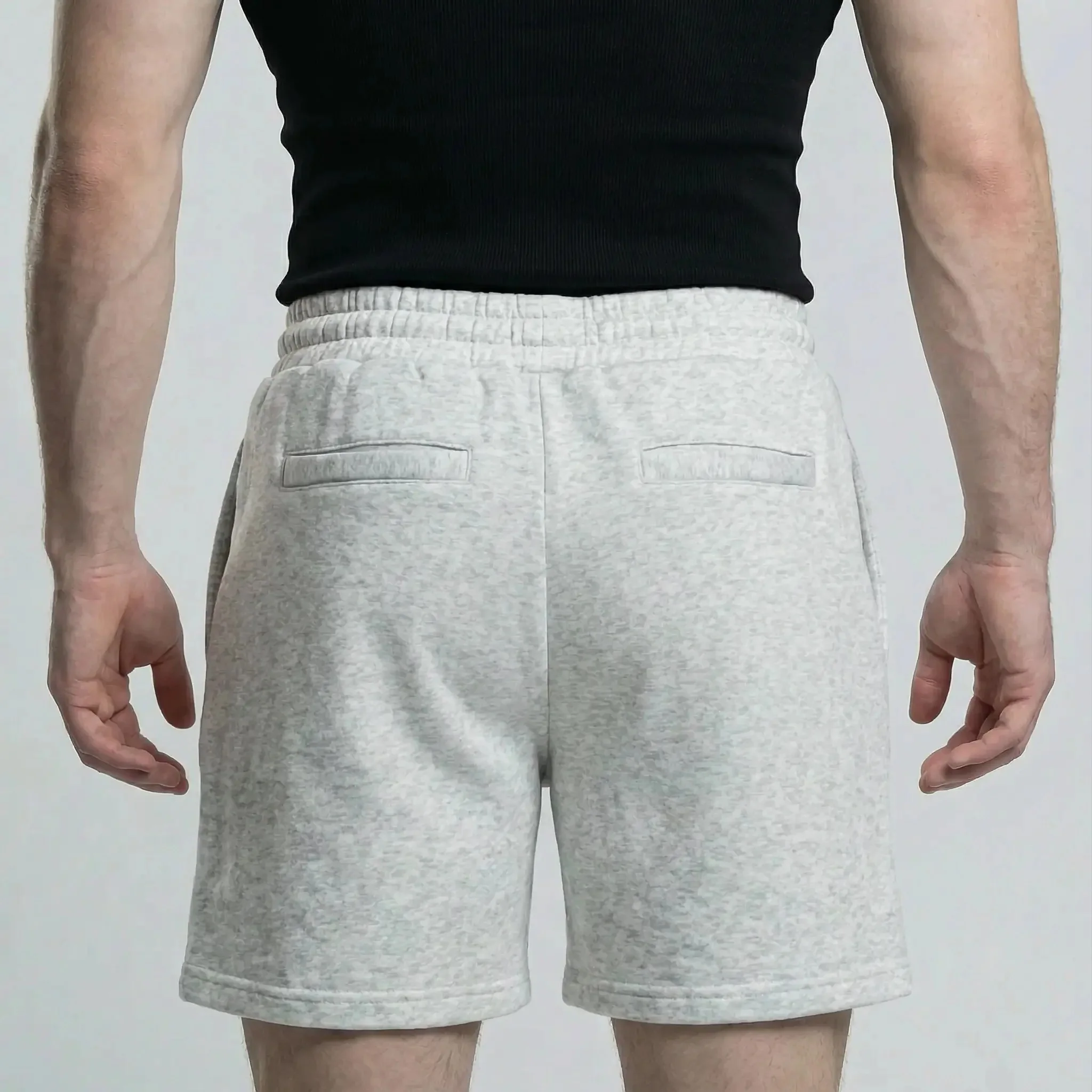 CLEARANCE Men’s Blank Polar Fleece Shorts - Image 4