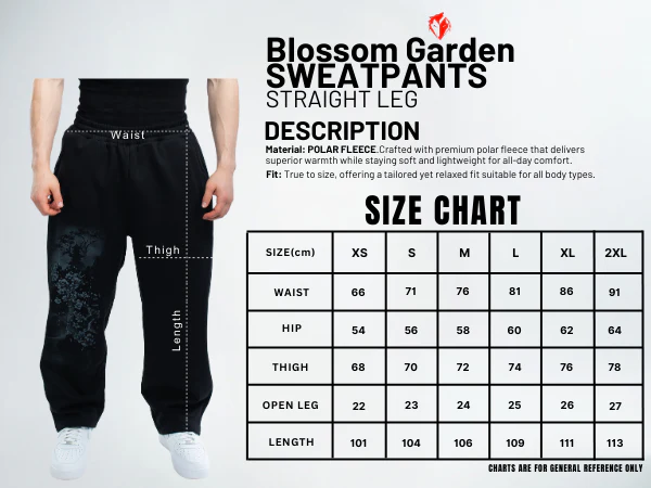 EKKO Shadow Garden Polar Fleece Sweatpants - Image 3