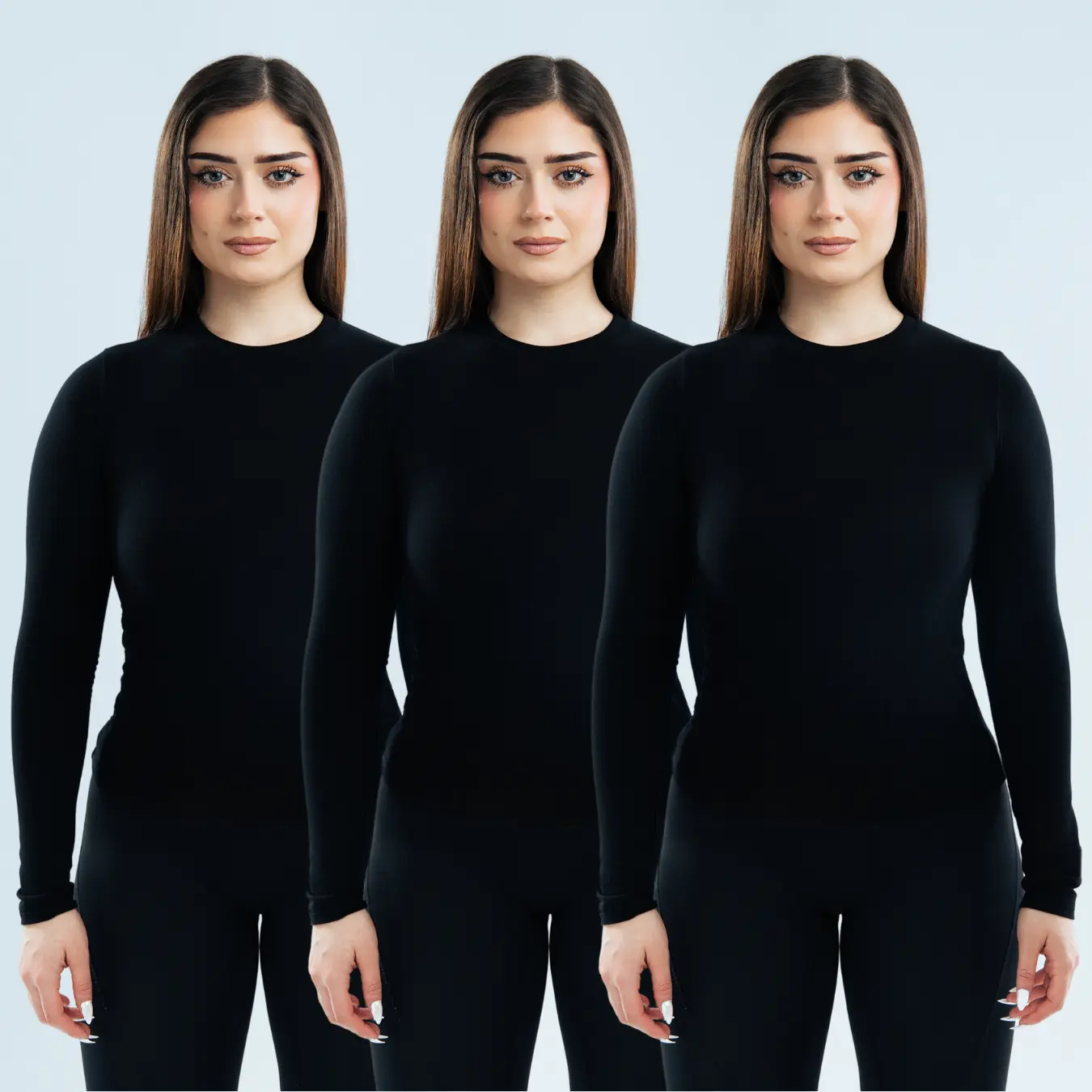 CLEARANCE Womens Blank Long Sleeve Shirt - Image 10
