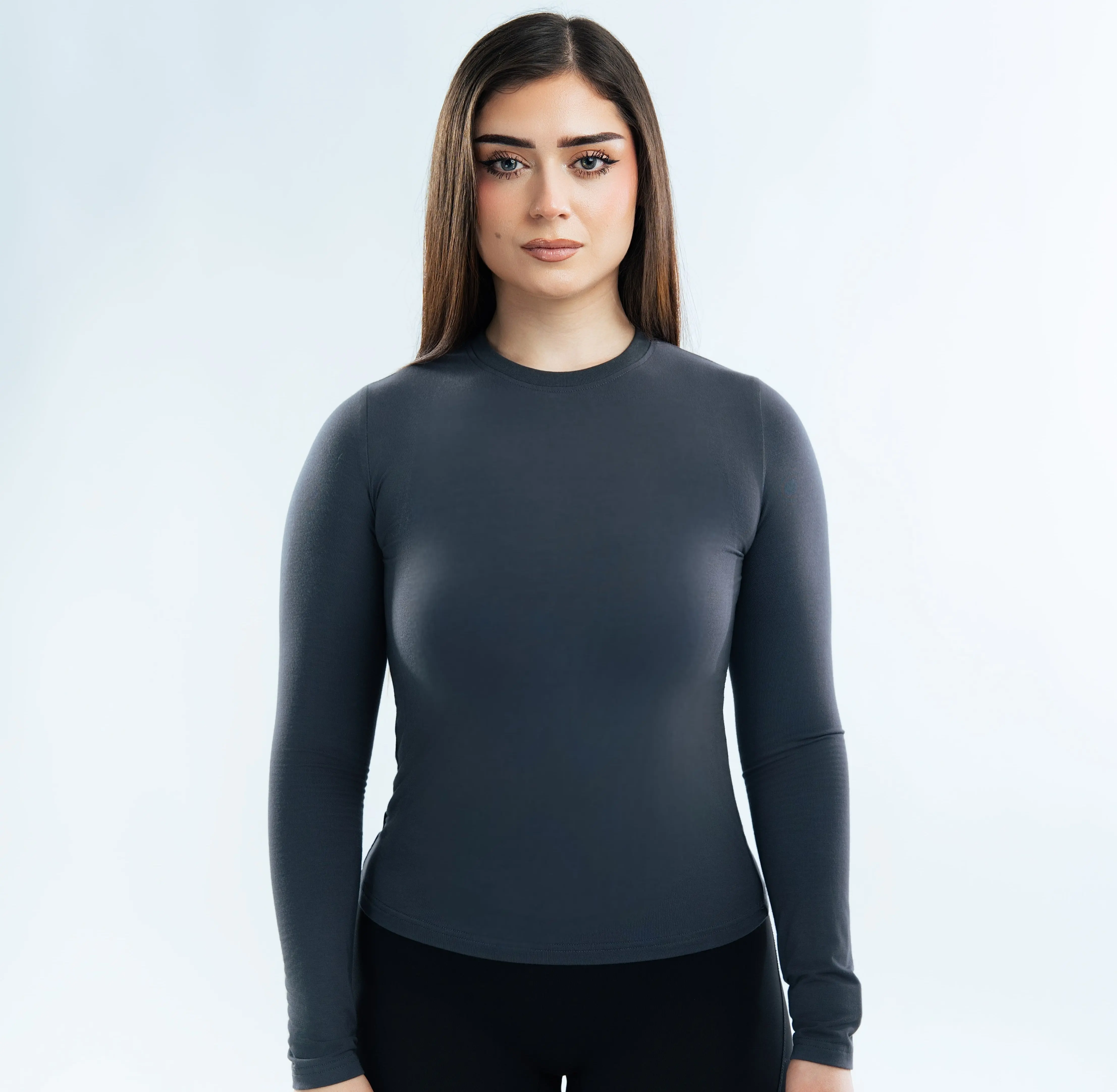 CLEARANCE Womens Blank Long Sleeve Shirt - Image 5