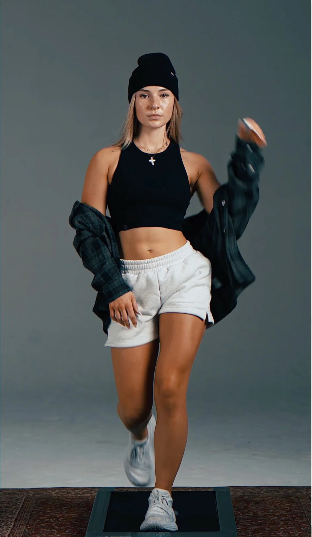 Ekko Womens Cropped Beater - Image 4