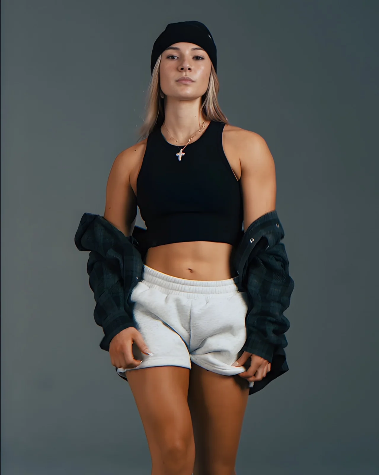 Ekko Womens Cropped Beater - Image 5