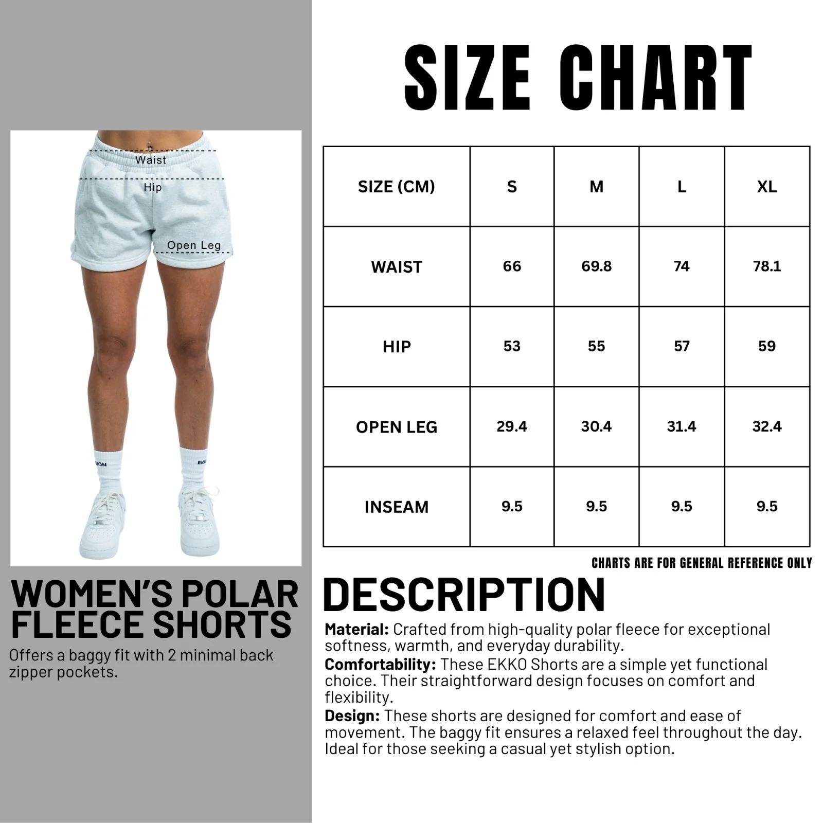 CLEARANCE Women’s Polar Fleece Shorts - Image 5