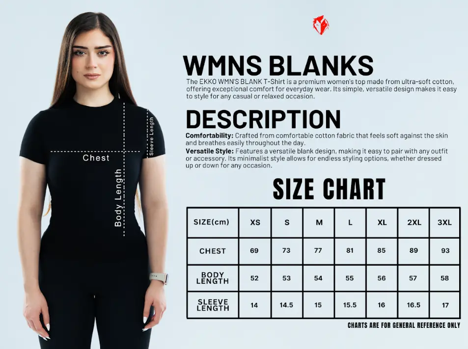CLEARANCE Women’s BLANK FITTED T SHIRT - Image 13