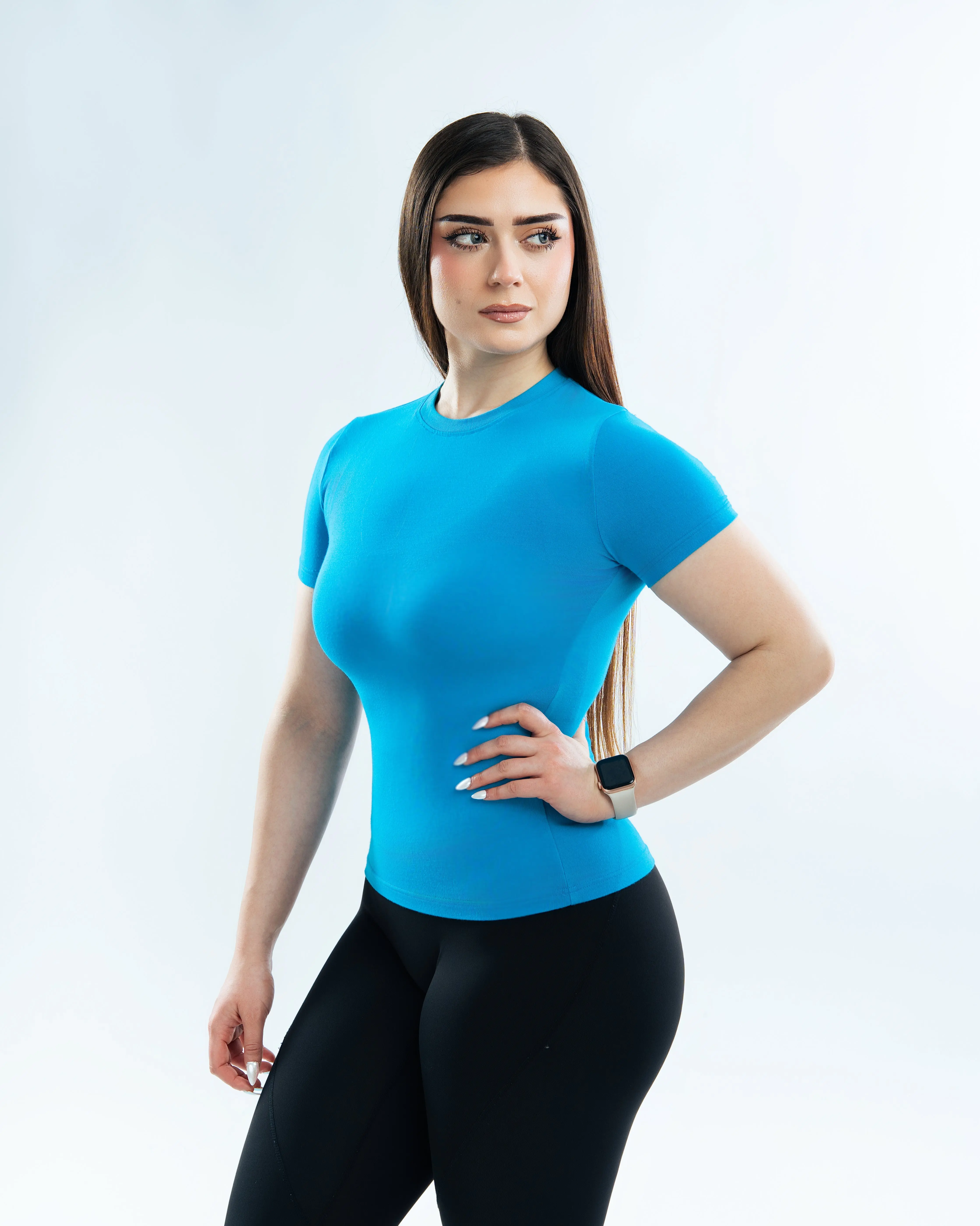 CLEARANCE Women’s BLANK FITTED T SHIRT - Image 3