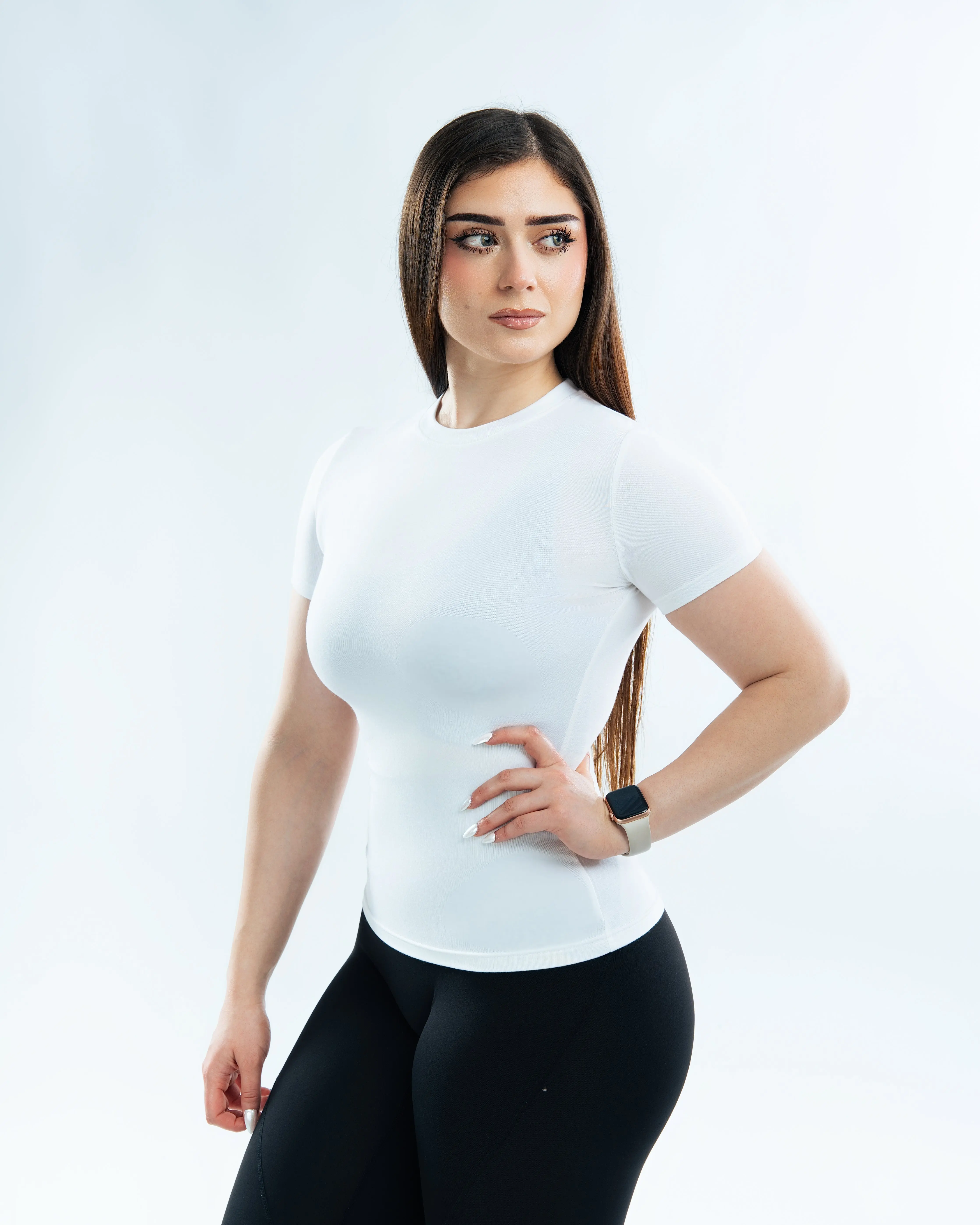 CLEARANCE Women’s BLANK FITTED T SHIRT - Image 4