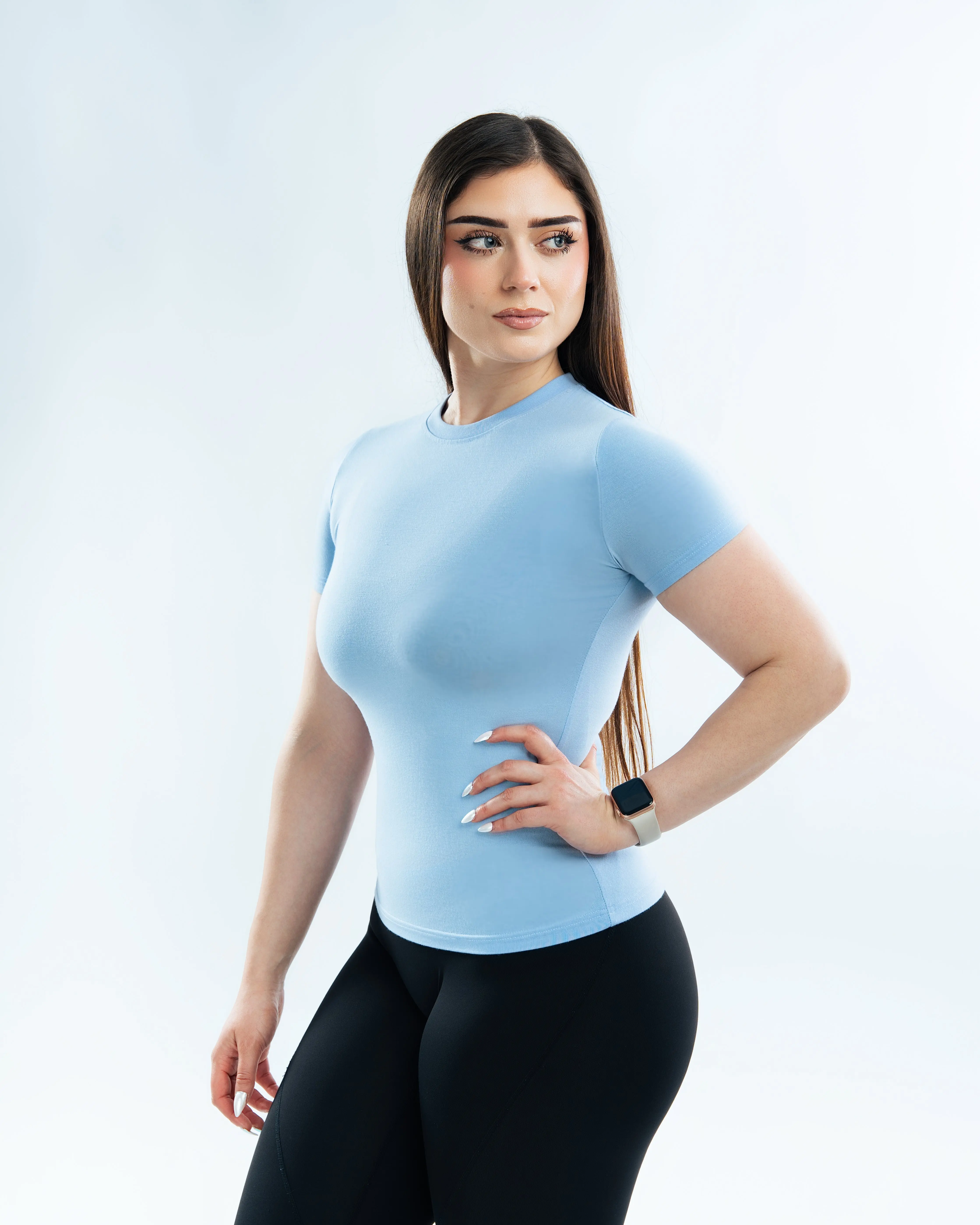 CLEARANCE Women’s BLANK FITTED T SHIRT - Image 5