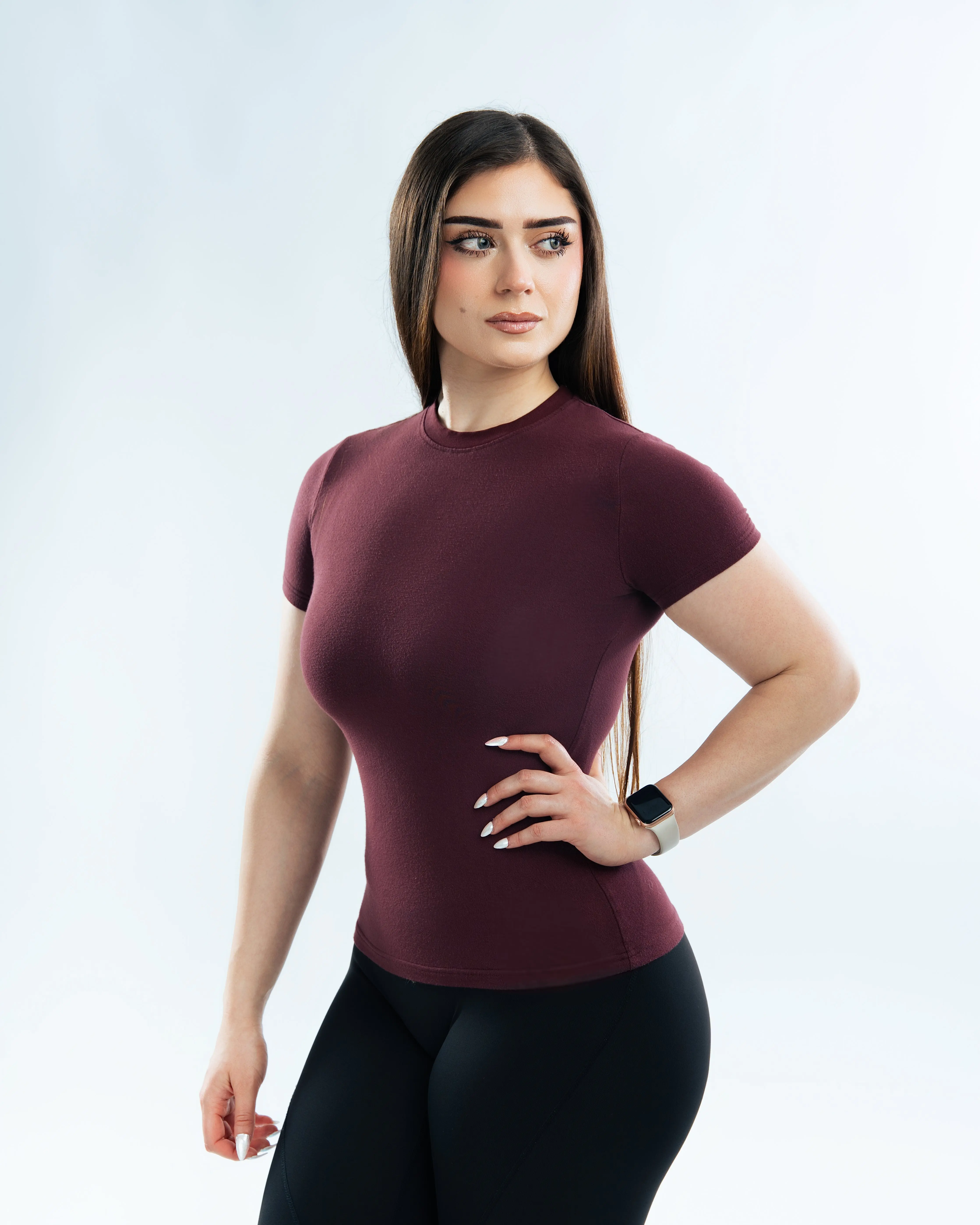 CLEARANCE Women’s BLANK FITTED T SHIRT - Image 6
