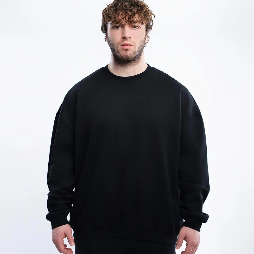 CLEARANCE Polar Fleece Blank Crew Neck 380 GSM - Image 5