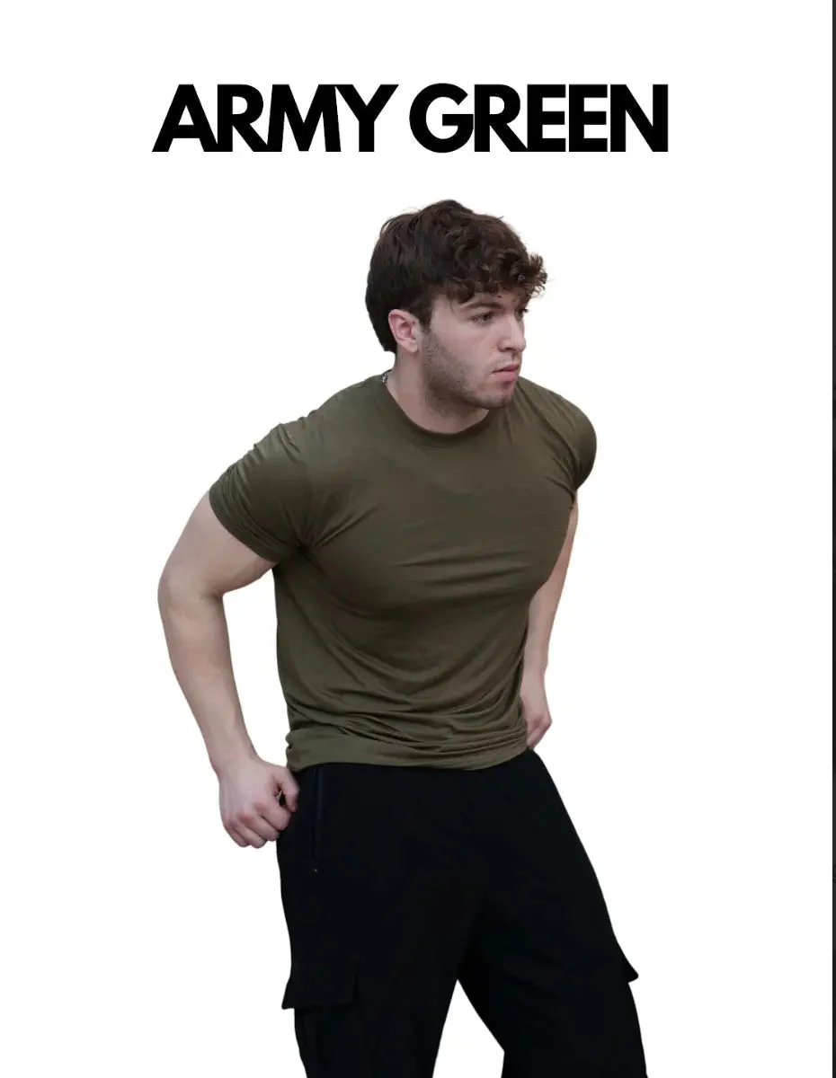 CLEARANCE COLORS MEN'S BLANK FITTED T SHIRT - Image 12