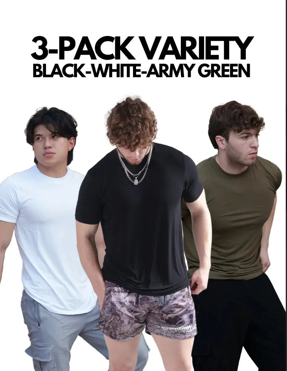 CLEARANCE COLORS MEN'S BLANK FITTED T SHIRT - Image 14