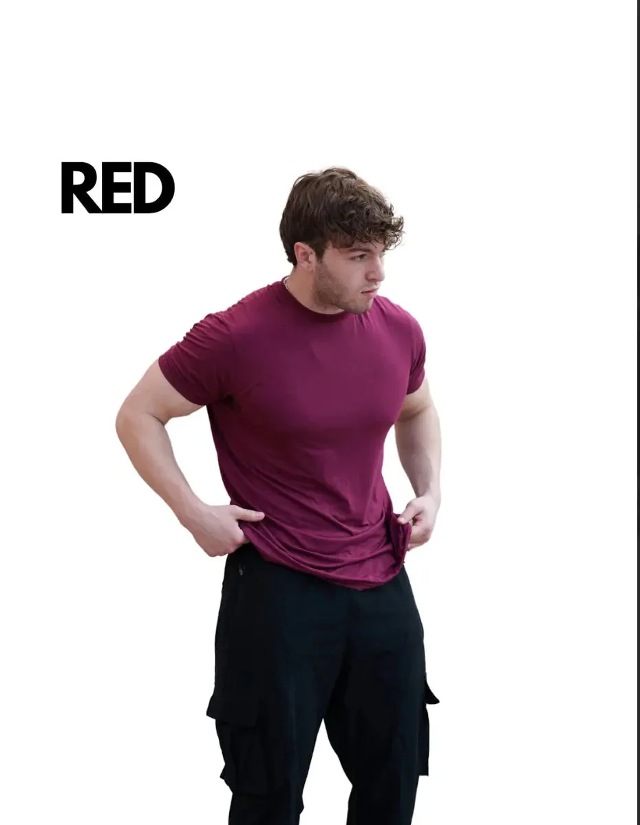 CLEARANCE COLORS MEN'S BLANK FITTED T SHIRT - Image 17