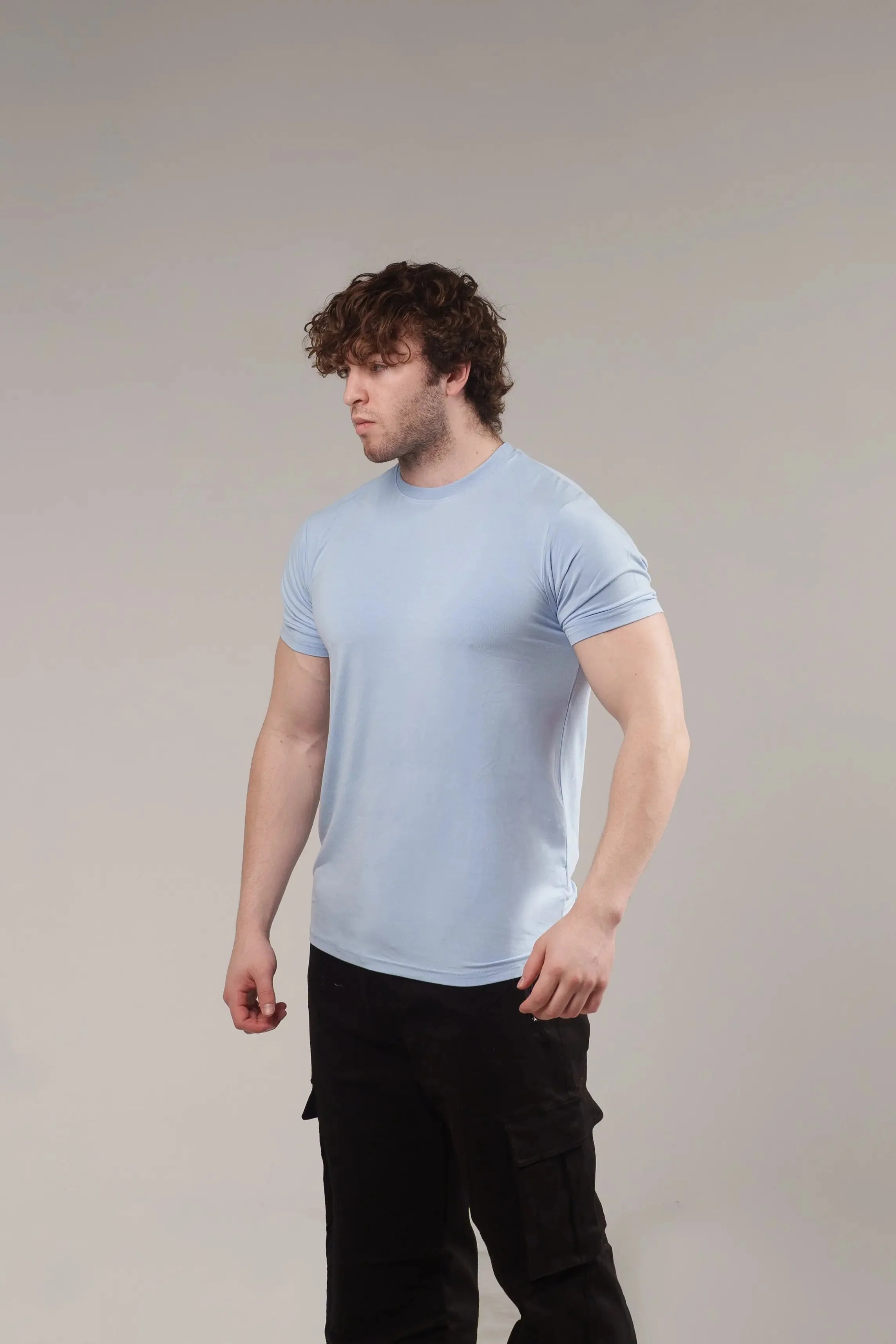 CLEARANCE COLORS MEN'S BLANK FITTED T SHIRT - Image 19