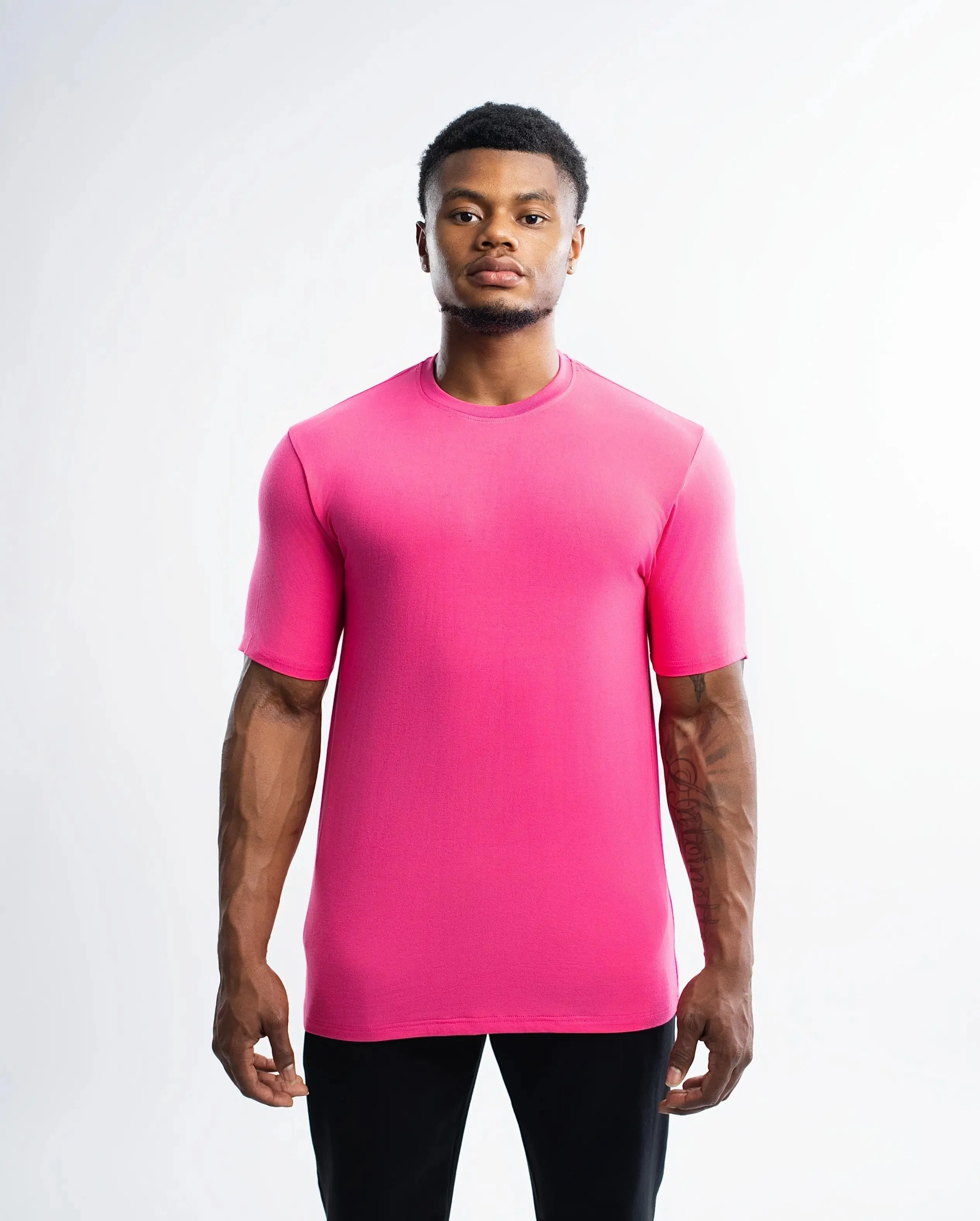 CLEARANCE COLORS MEN'S BLANK FITTED T SHIRT - Image 26