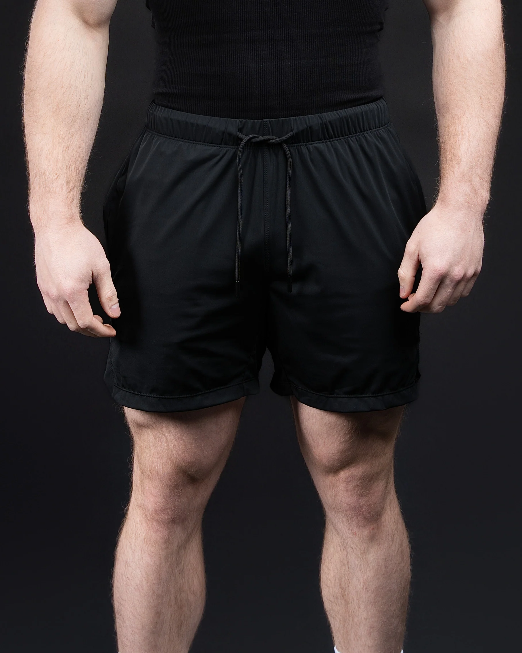 Lined Nylon Running Shorts 5" Inseam - Image 3