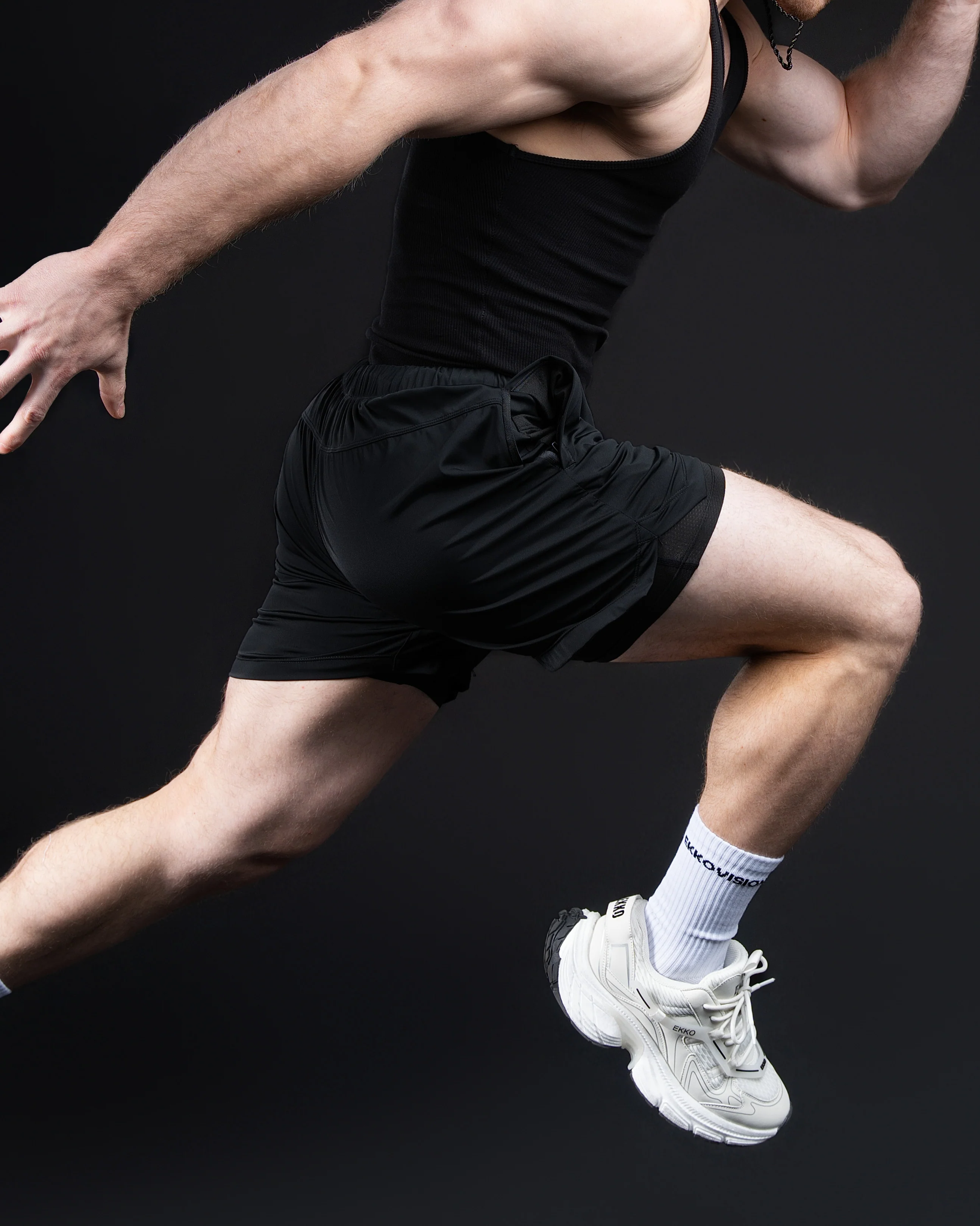 Lined Nylon Running Shorts 5" Inseam - Image 8