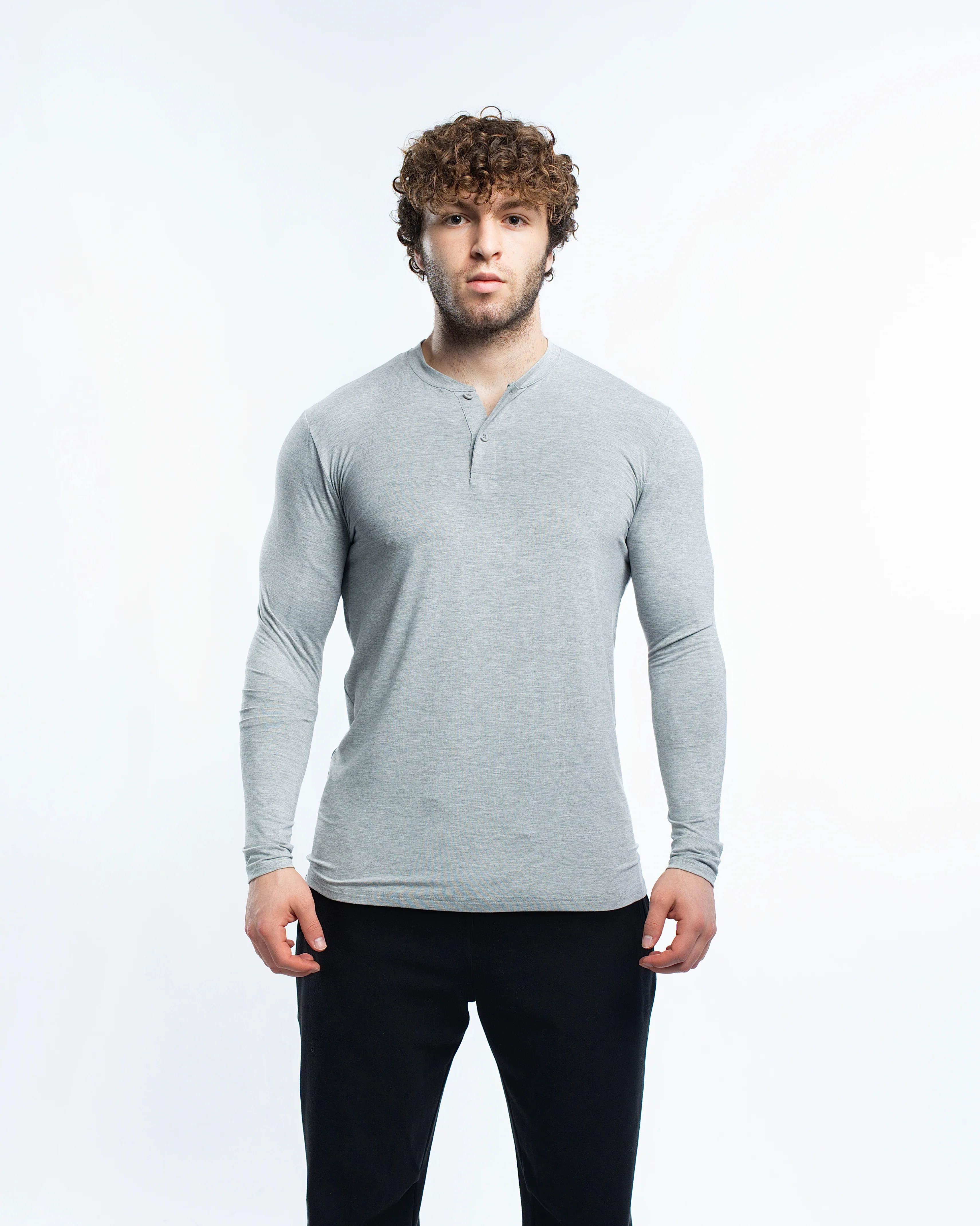 EKKO Blank Henley Long Sleeve - Image 10