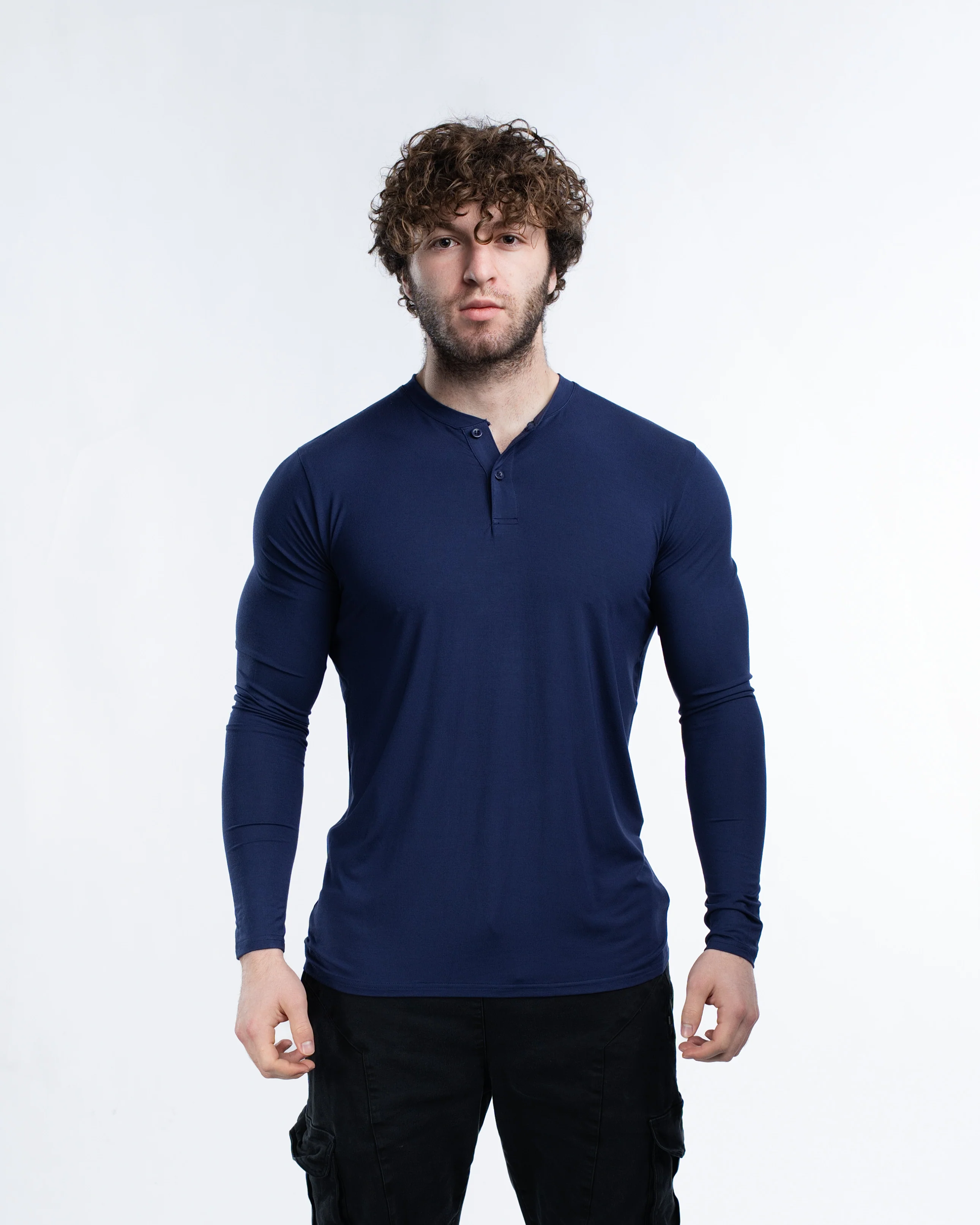 EKKO Blank Henley Long Sleeve - Image 12