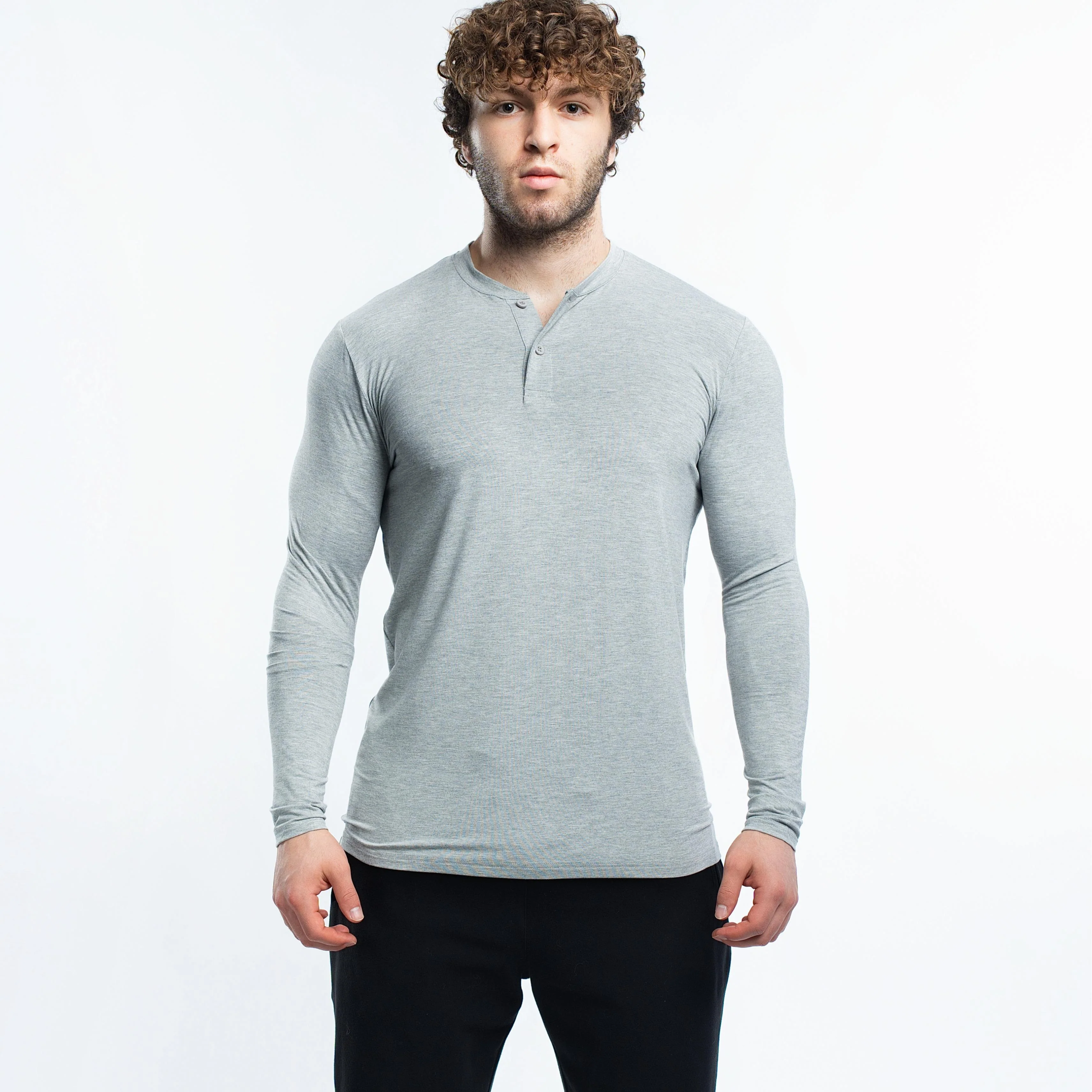 EKKO Blank Henley Long Sleeve - Image 17