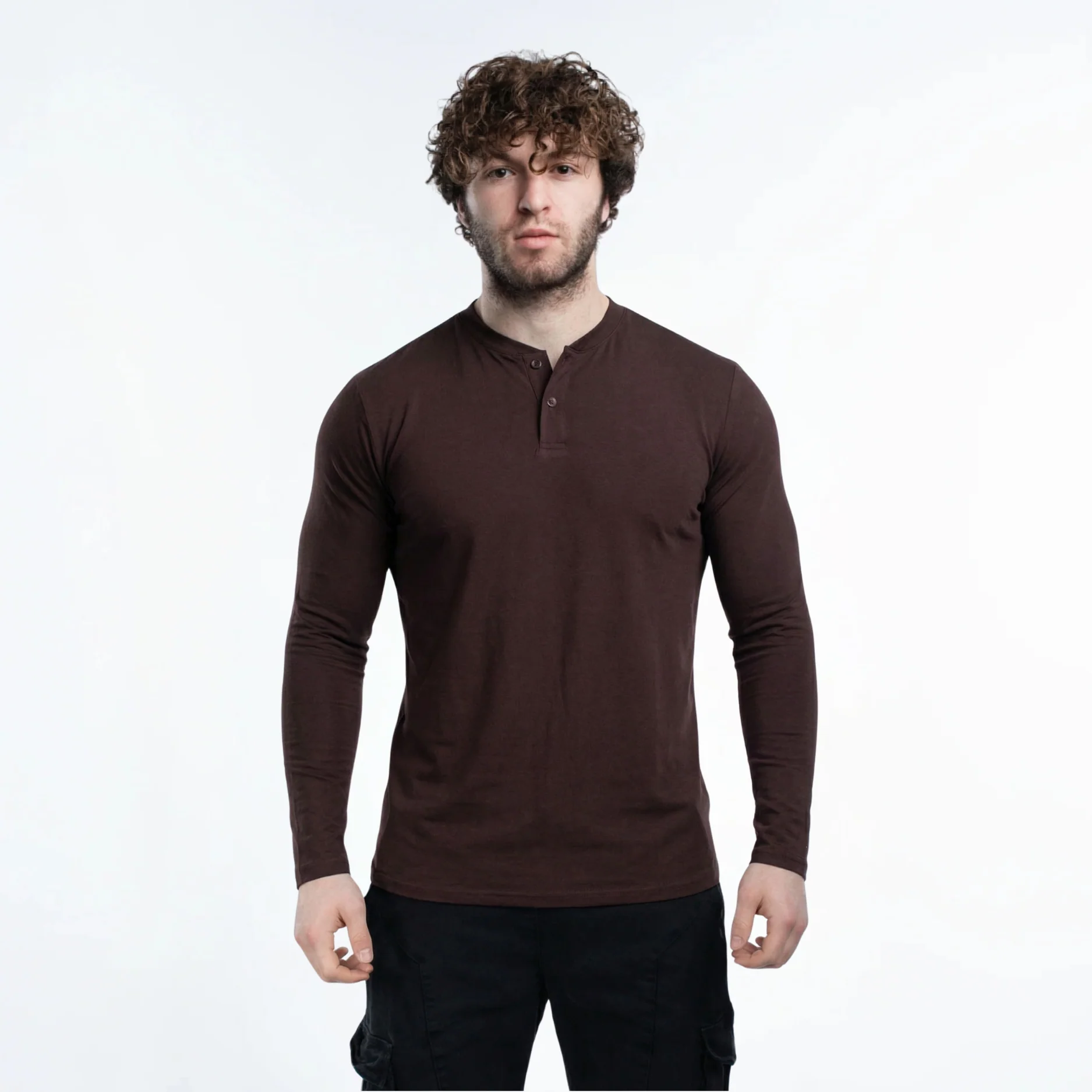 EKKO Blank Henley Long Sleeve - Image 19