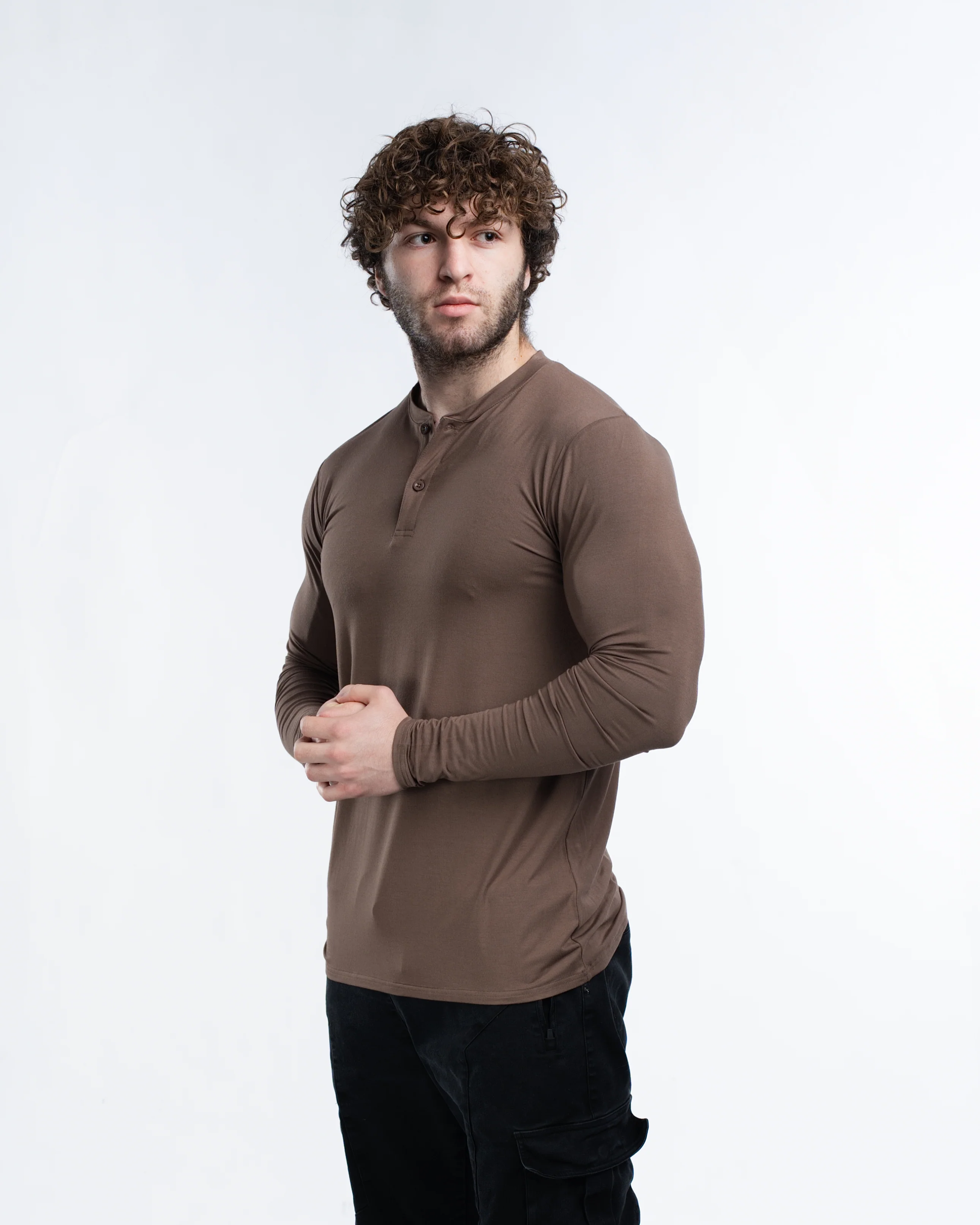 EKKO Blank Henley Long Sleeve - Image 2