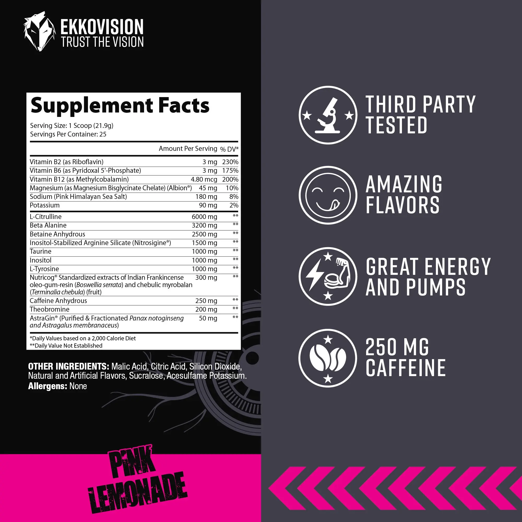 Ekko OB Mix Preworkout - Dylan Signature - Image 5