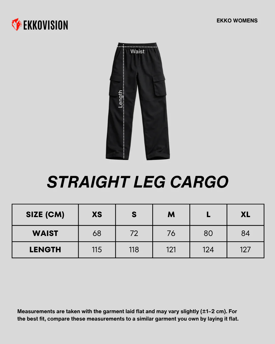 Ekko Womens Cargo Sweatpants - Image 12