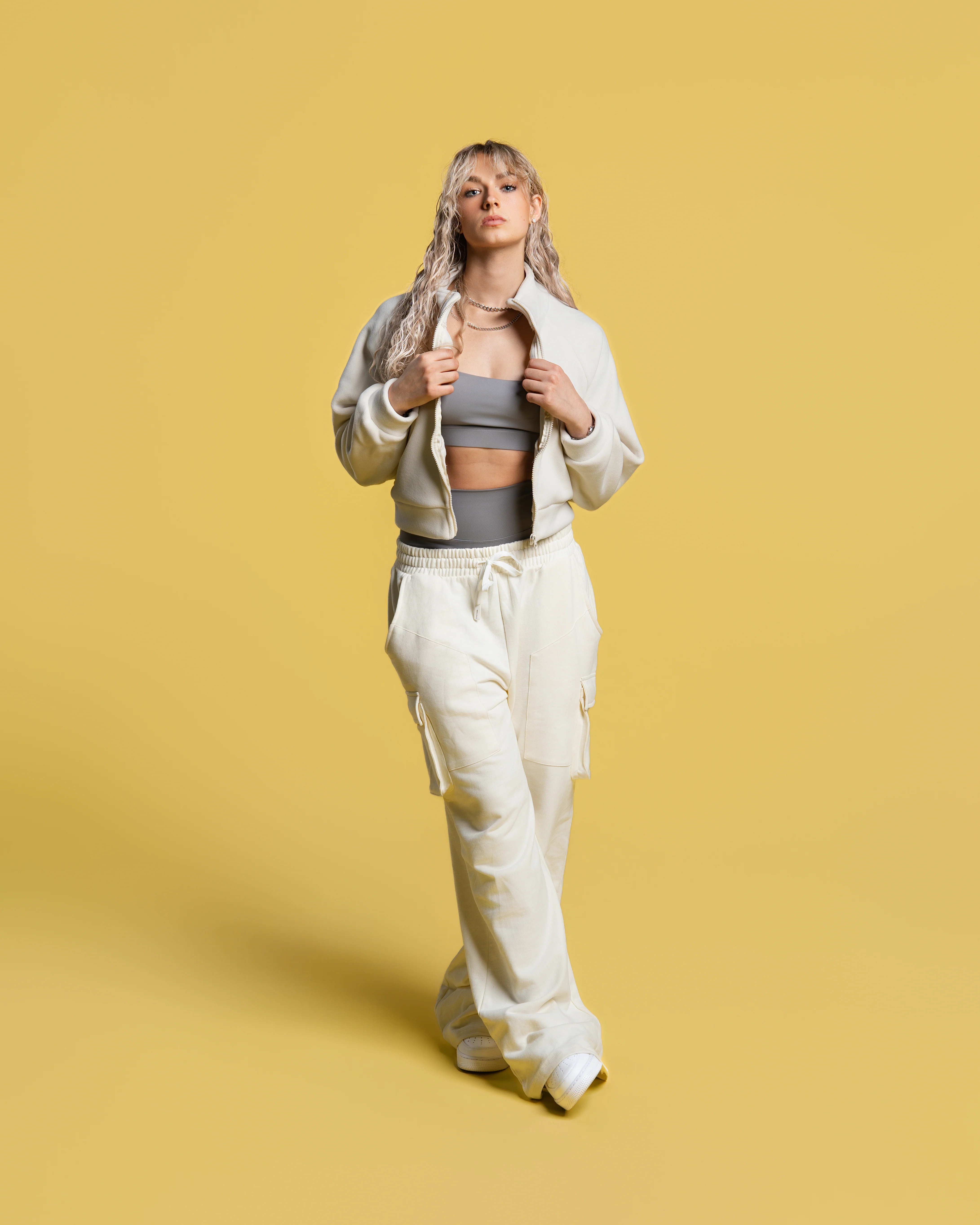 Ekko Womens Cargo Sweatpants - Image 5