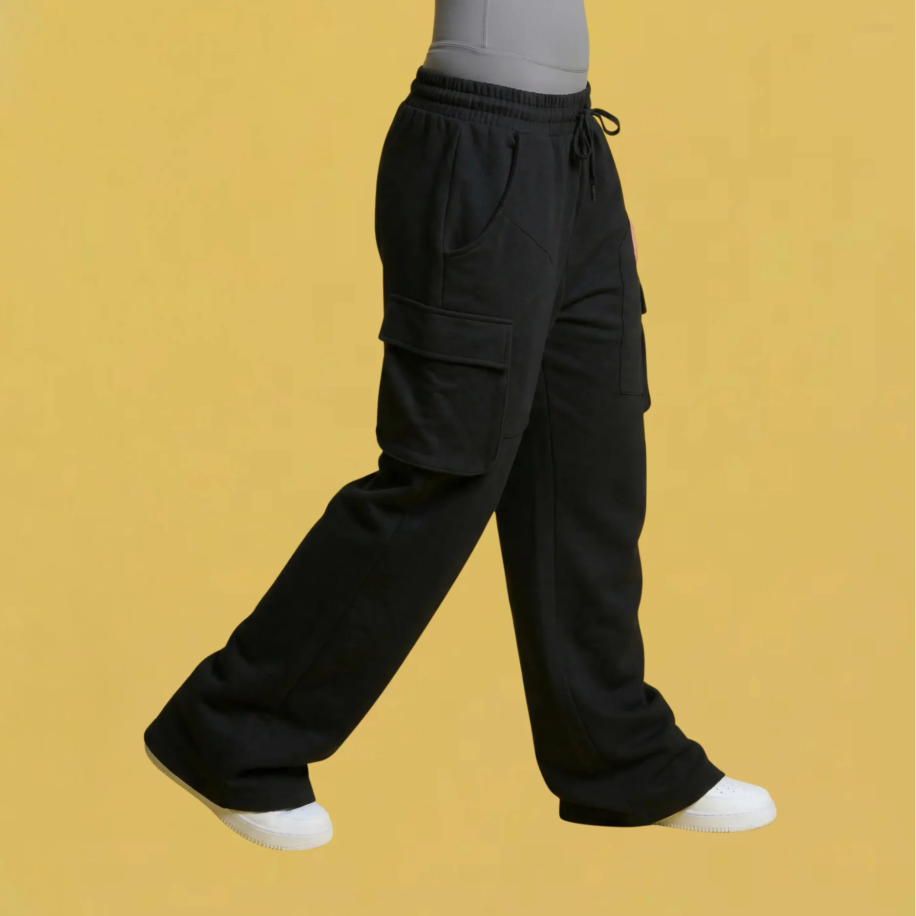 Ekko Womens Cargo Sweatpants - Image 8